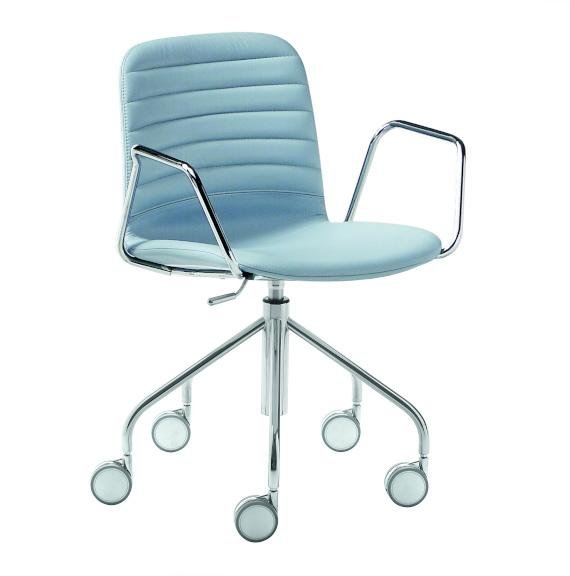 Midj Liu DP TS Armchair - Modern Accent Chair for Living Room, Bedroom & Office - Stylish Comfortable Seating Furniture for Home Decor