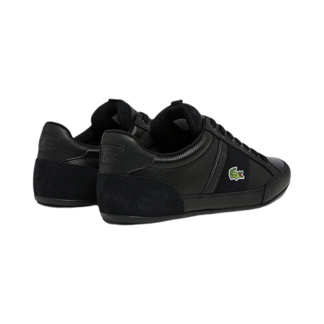 Lacoste Chaymon BL 222 CMA Black Men's Casual Sneakers - Comfortable Walking Shoes for Daily Wear & Outdoor Activities