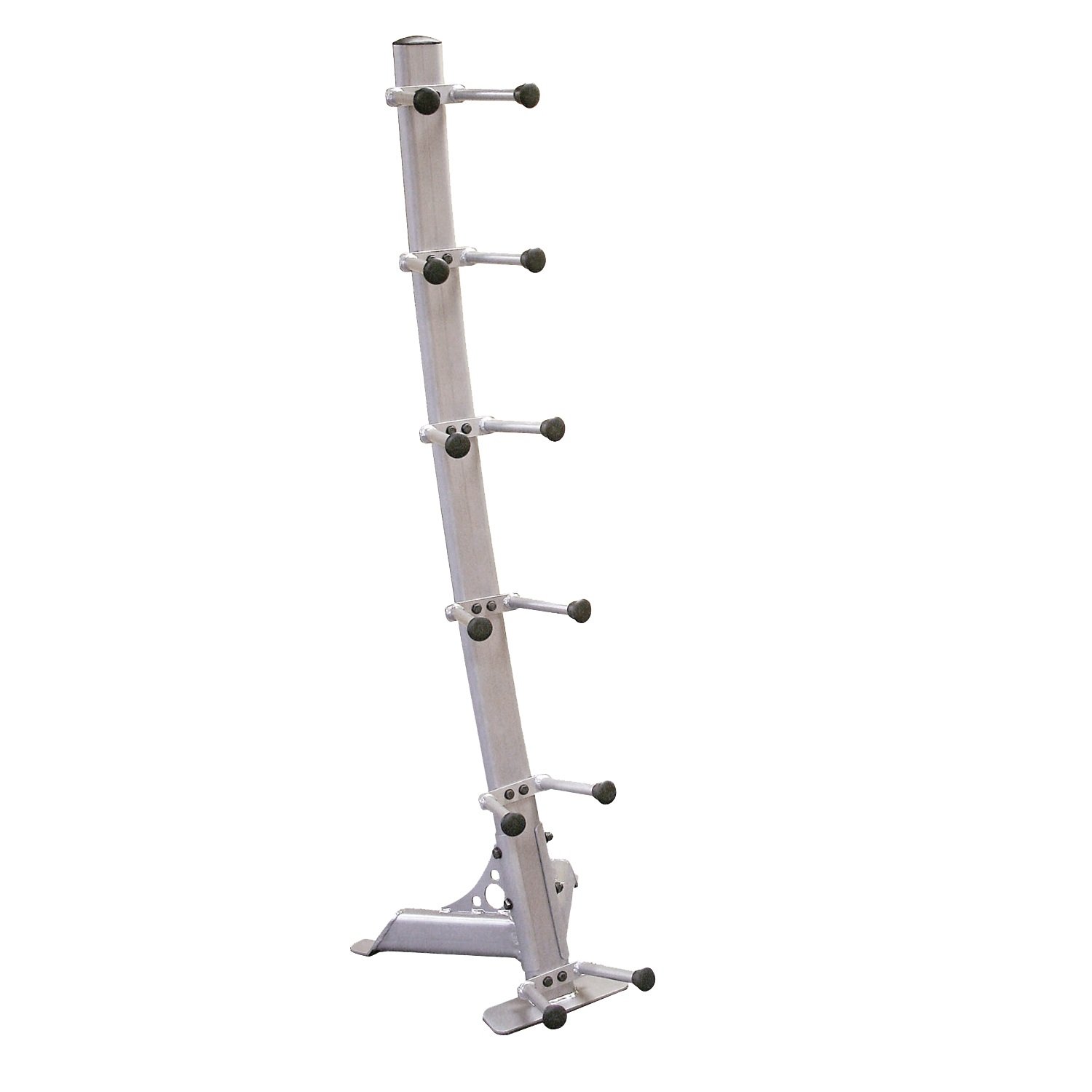 Body-Solid Vertical Medicine Ball Stand - Heavy Duty Steel Exercise Ball Holder for Home & Gym - Compact Storage for Up to 6 Medicine Balls - Perfect for CrossFit, Functional Training & Strength Workouts
