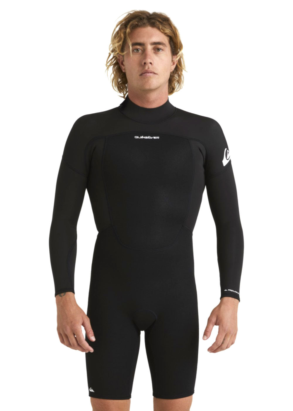 Quiksilver Men's Prologue 2mm Back Zip Long Sleeve Spring Wetsuit - Perfect for Surfing, Diving & Water Sports in Cool Conditions