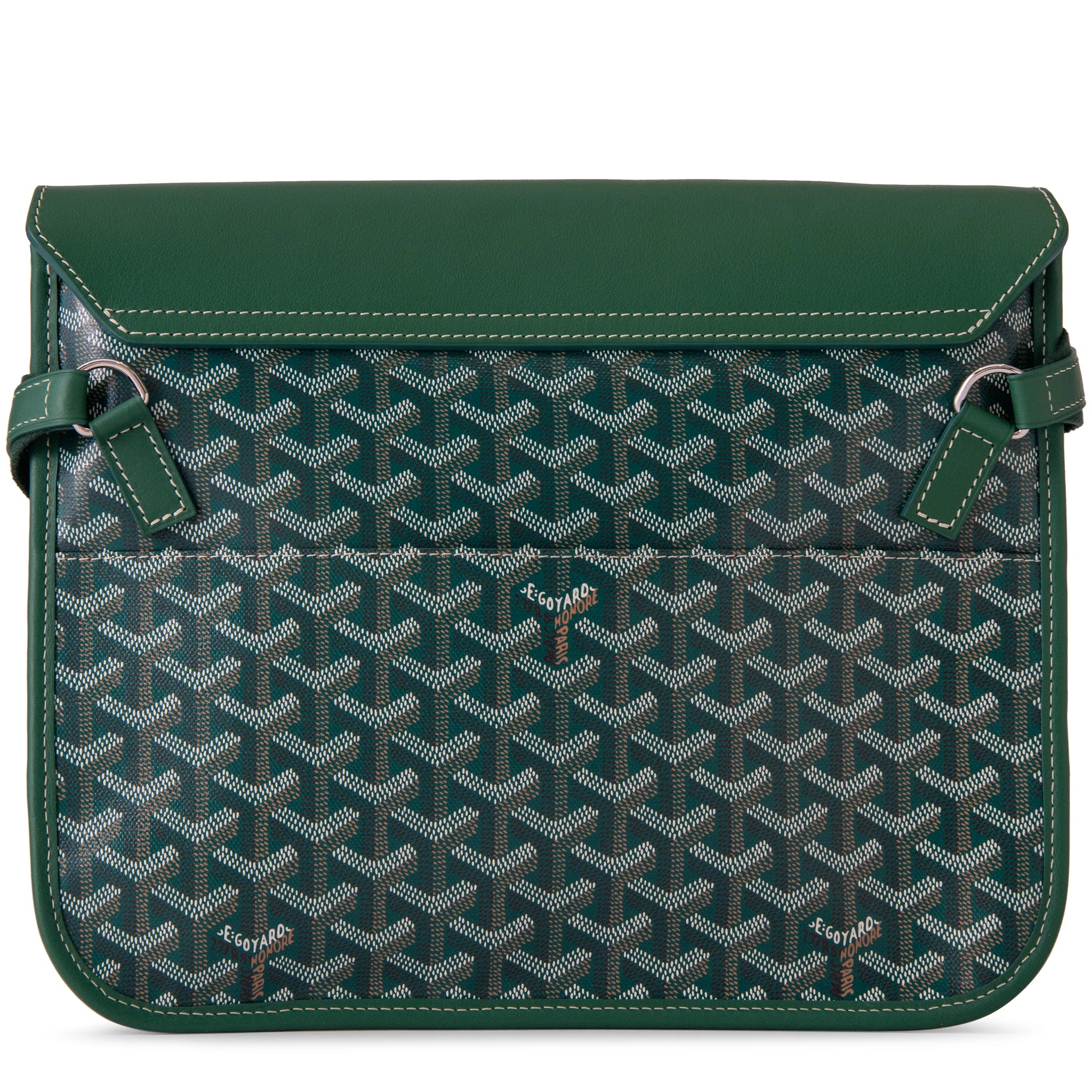 Goyard Coursier Green Messenger Bag for Men & Women - Waterproof Crossbody Shoulder Bag - Perfect for Travel, Work & Daily Use