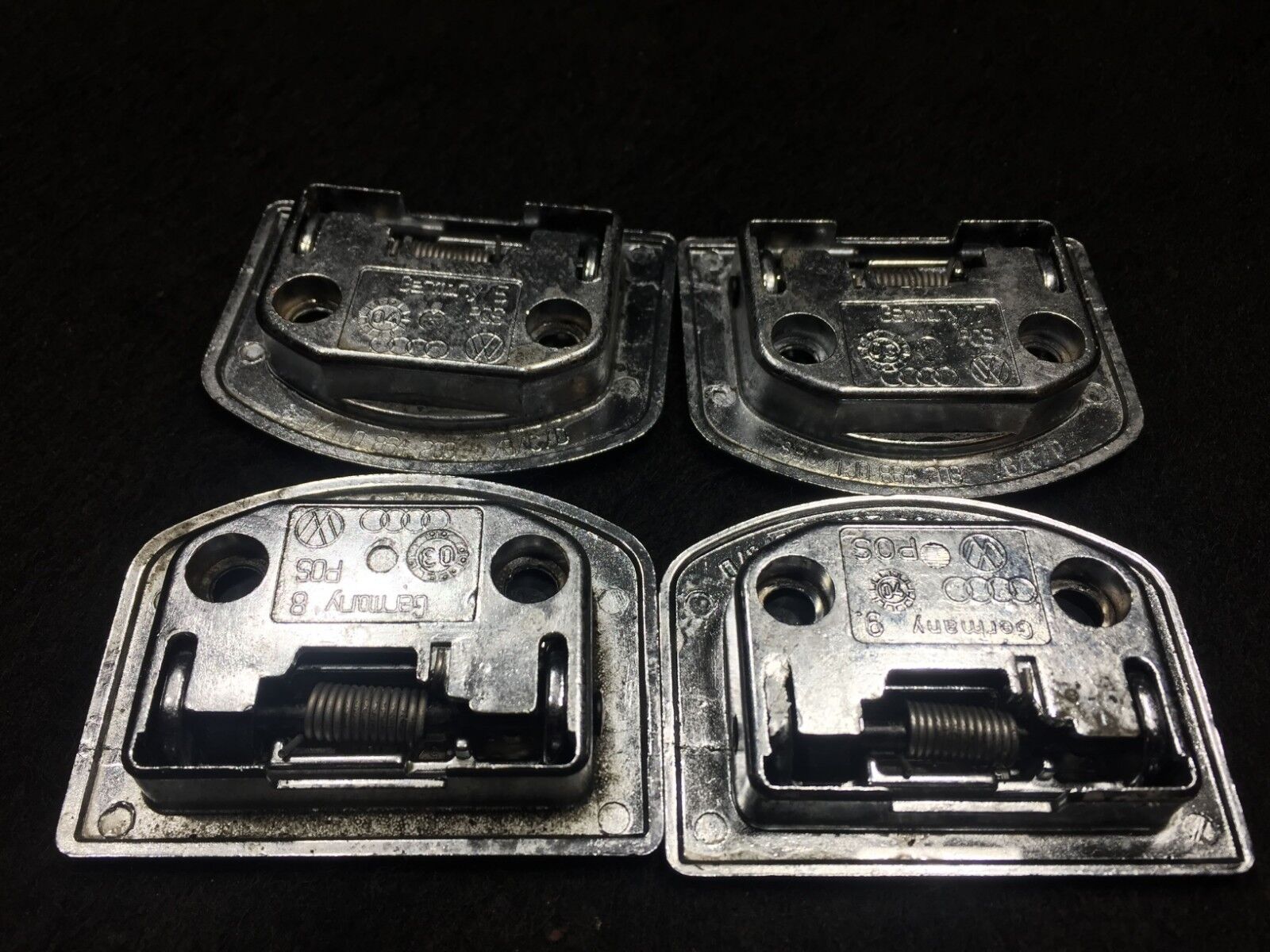 Volkswagen Passat Trunk Cargo Hook Set of 4 (2002-2005) - OEM D23 Replacement - Perfect for Organizing Groceries, Luggage & Car Accessories