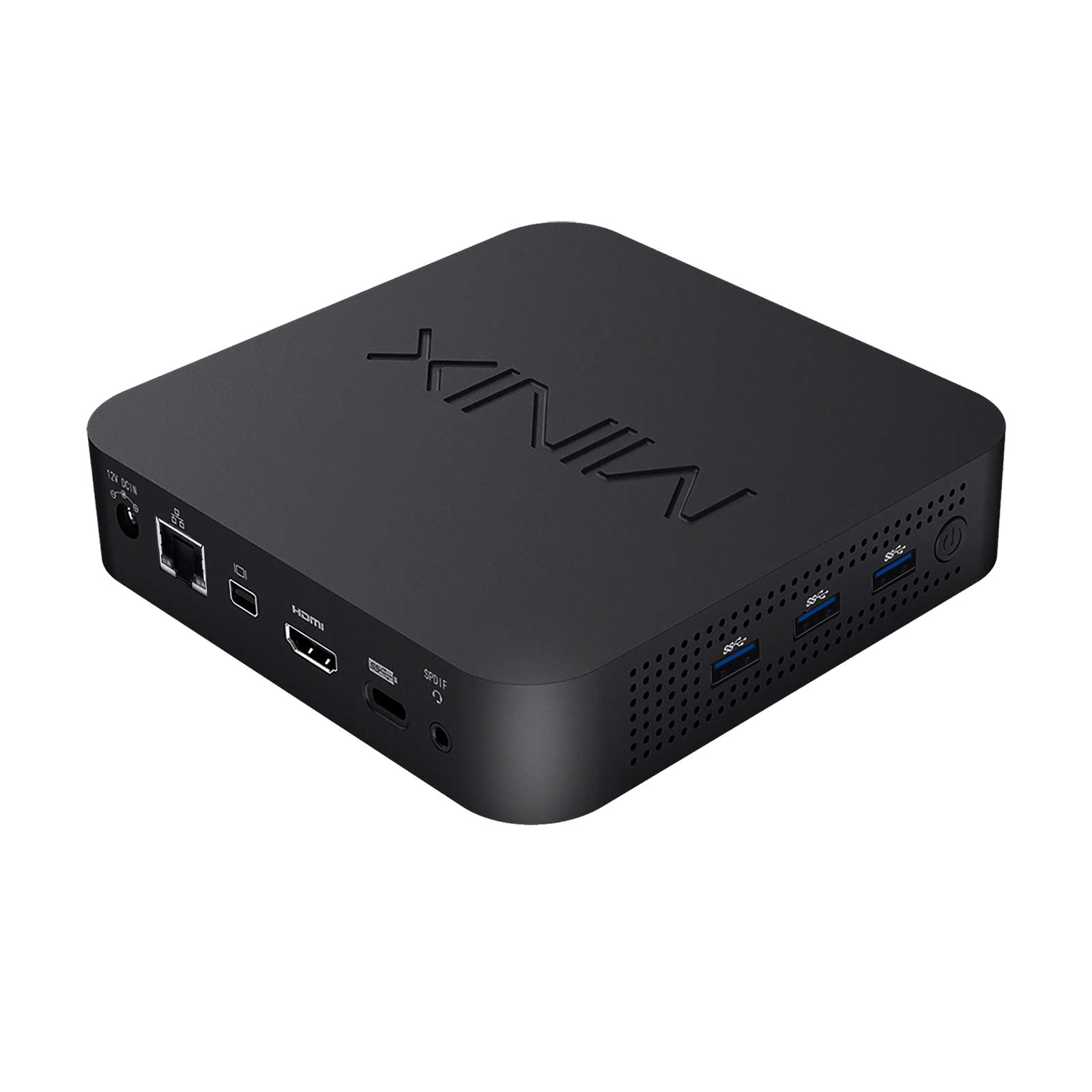 MINIX NEO J50C-4 Max Mini PC - Intel Pentium Silver, 8GB RAM, 240GB SSD, Windows 10 Pro (64-bit) | Dual-Band WiFi, Gigabit Ethernet, 4K@60Hz, Triple Display, USB-C | Perfect for Home Office, Digital Signage, and Media Streaming