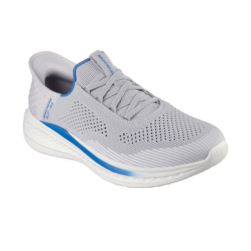 Slade Slip-On Loafers for Men - Comfortable Light Gray Casual Shoes | Perfect for Office, Travel & Everyday Wear