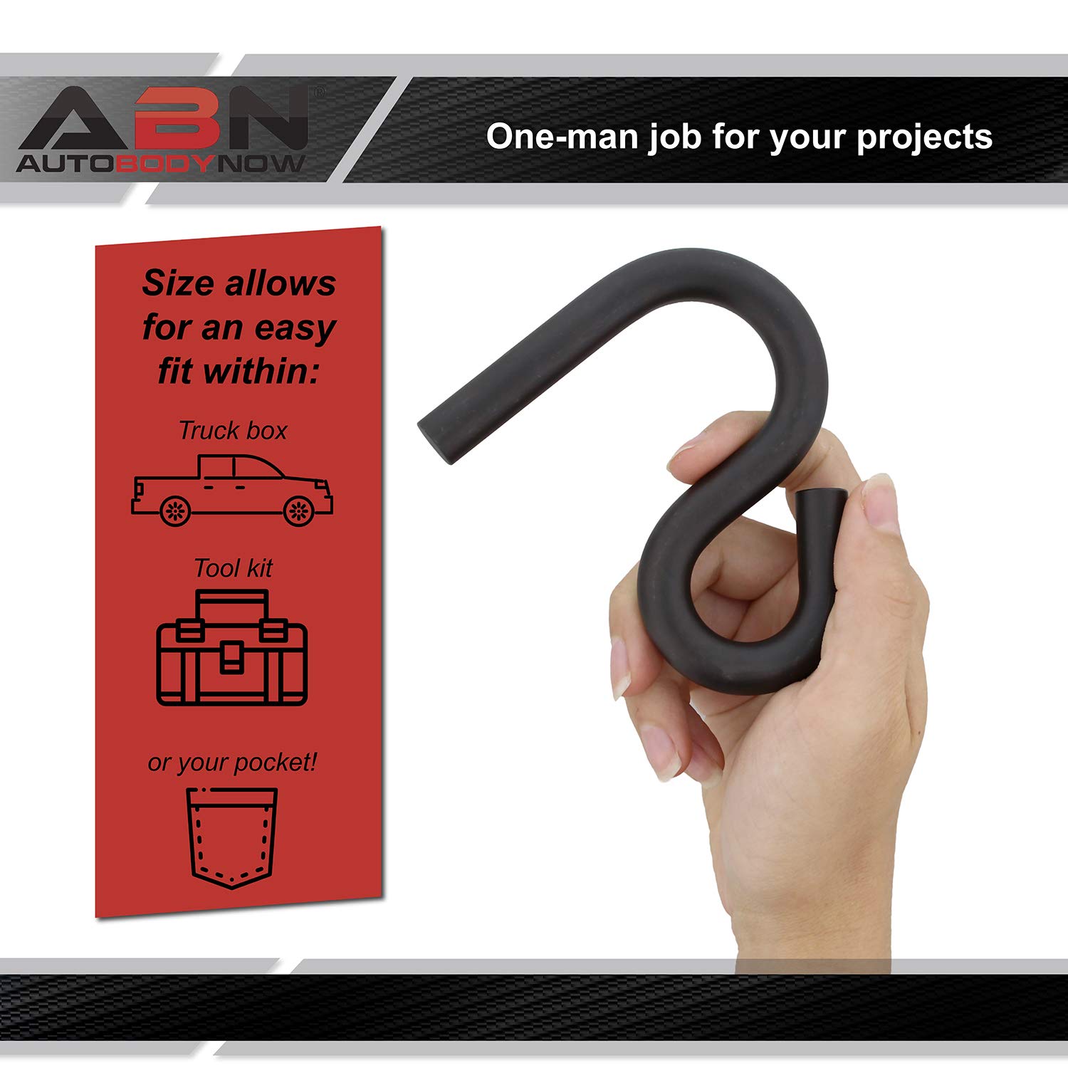 ABN Ball Joint Press Kit - 1 Pack Lower Control Arm Pryer & Bushing Removal Tool Set for Automotive Repair | Perfect for DIY Mechanics & Professional Garage Use