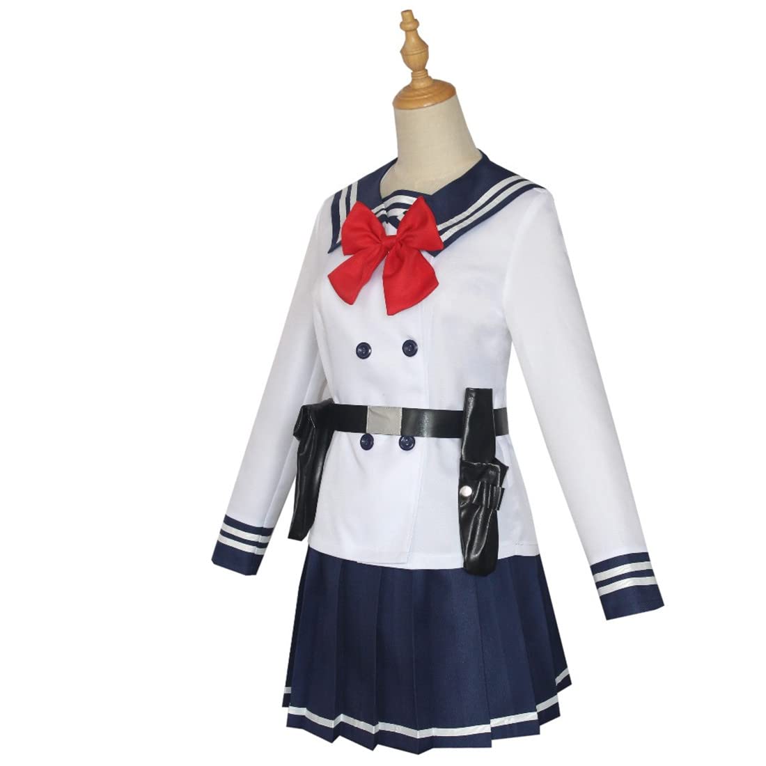 Volrath High Rise Invasion Anime Cosplay Costume with Wig - Perfect for Conventions, Halloween & Cosplay Events