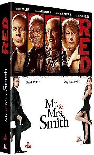 RED + Mr. & Mrs. Smith Couple T-Shirts - Matching Outfits for Date Nights & Romantic Getaways
