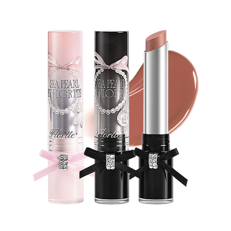 FLORTTE Glass Sea Collection – Hydrating Solid Lip Gloss with Shine | Perfect for Everyday Wear & Special Occasions