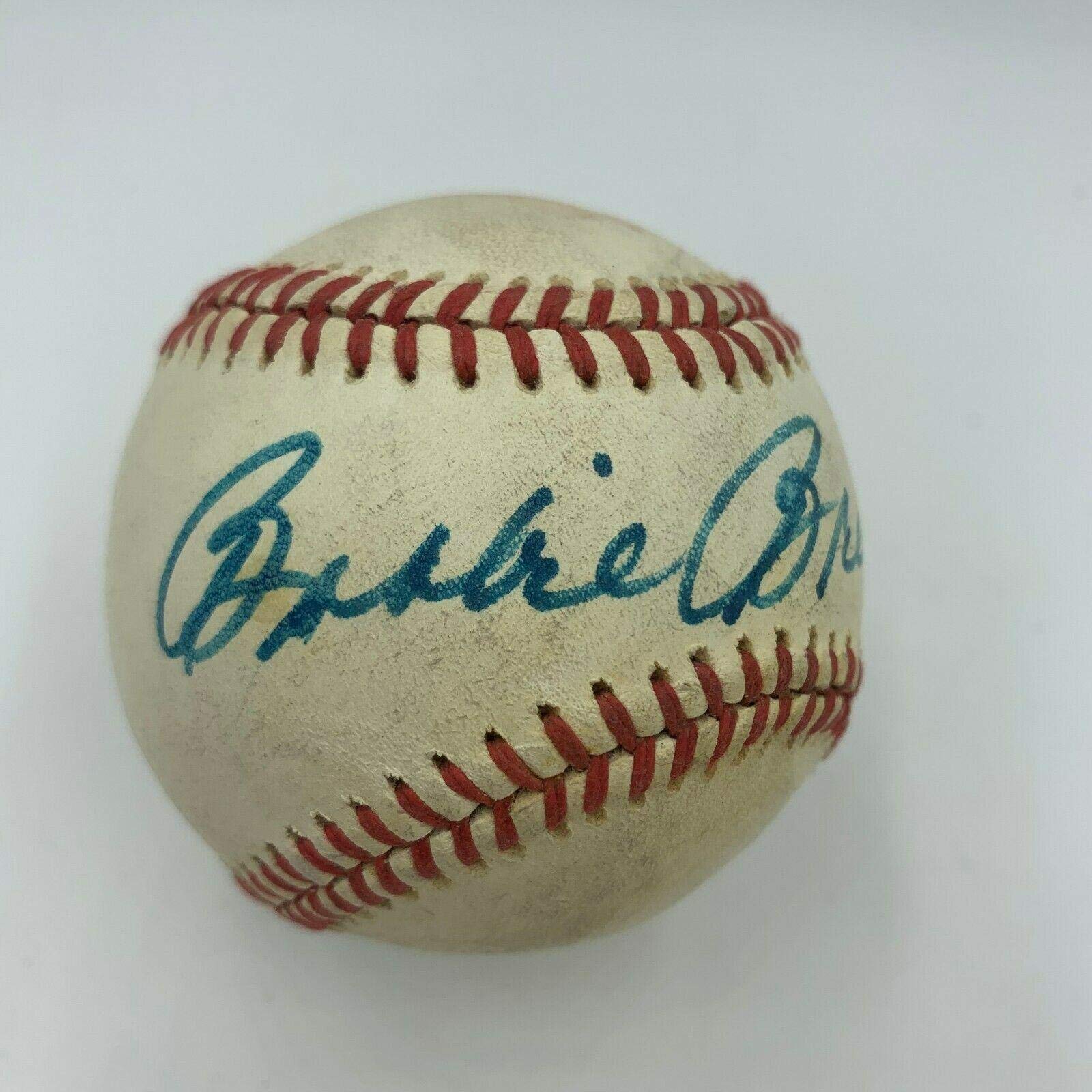 Bobbie Bresee Scream Queen Autographed Baseball with JSA COA - Celebrity Signed Memorabilia - Perfect for Horror Fans & Collectors