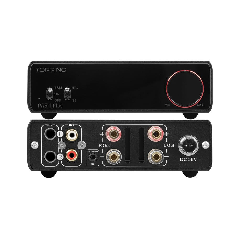 TOPPING PA5 II & PA5 II Plus High-Performance Desktop Power Amplifier - Perfect for Home Audio, Studio Monitoring & Hi-Fi Systems