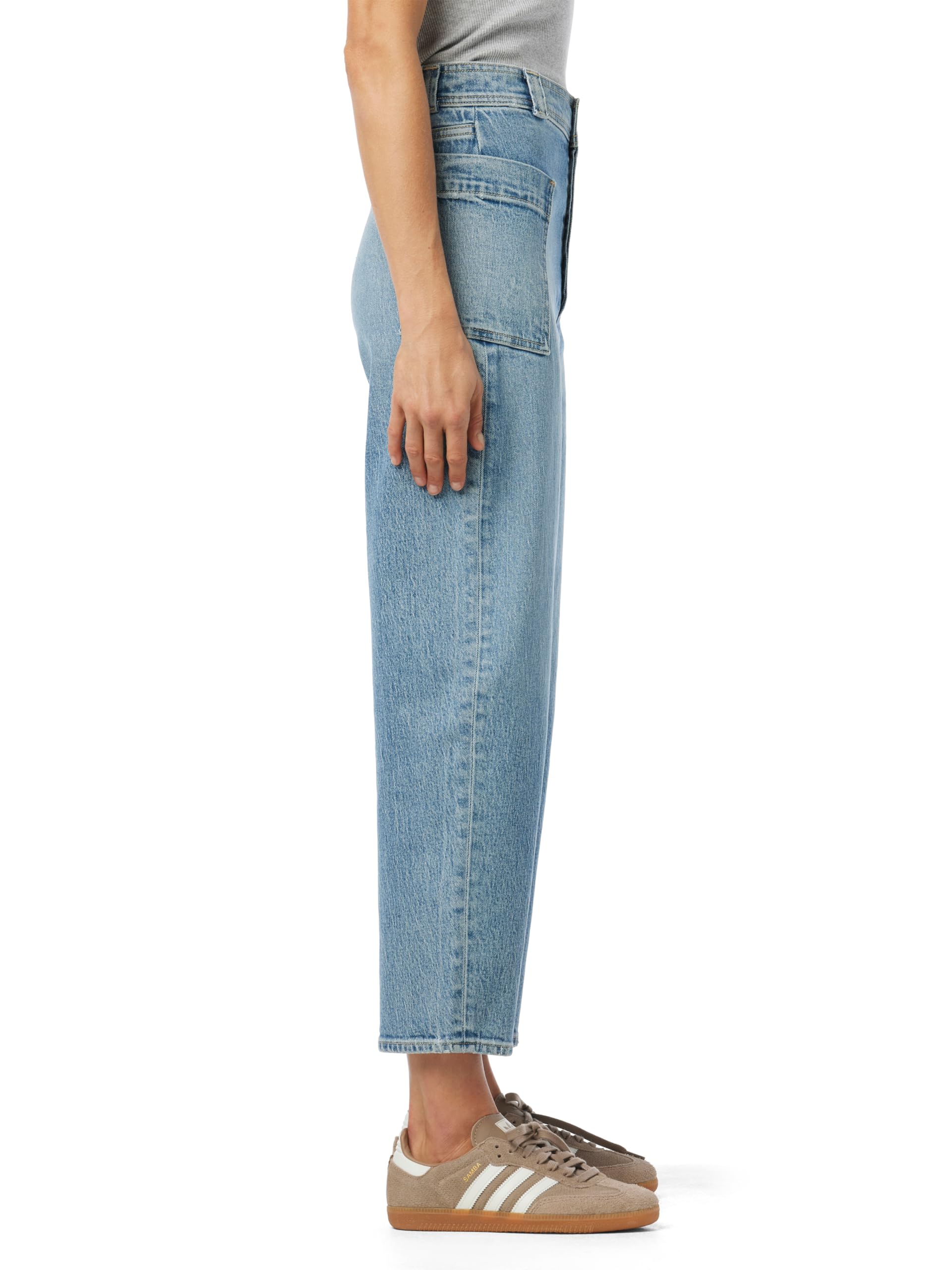 Joe's Women's The Phoebe High-Rise Patch Pocket Barrel Leg Jeans - Stylish & Comfortable Denim for Casual Wear, Work & Everyday Outfits