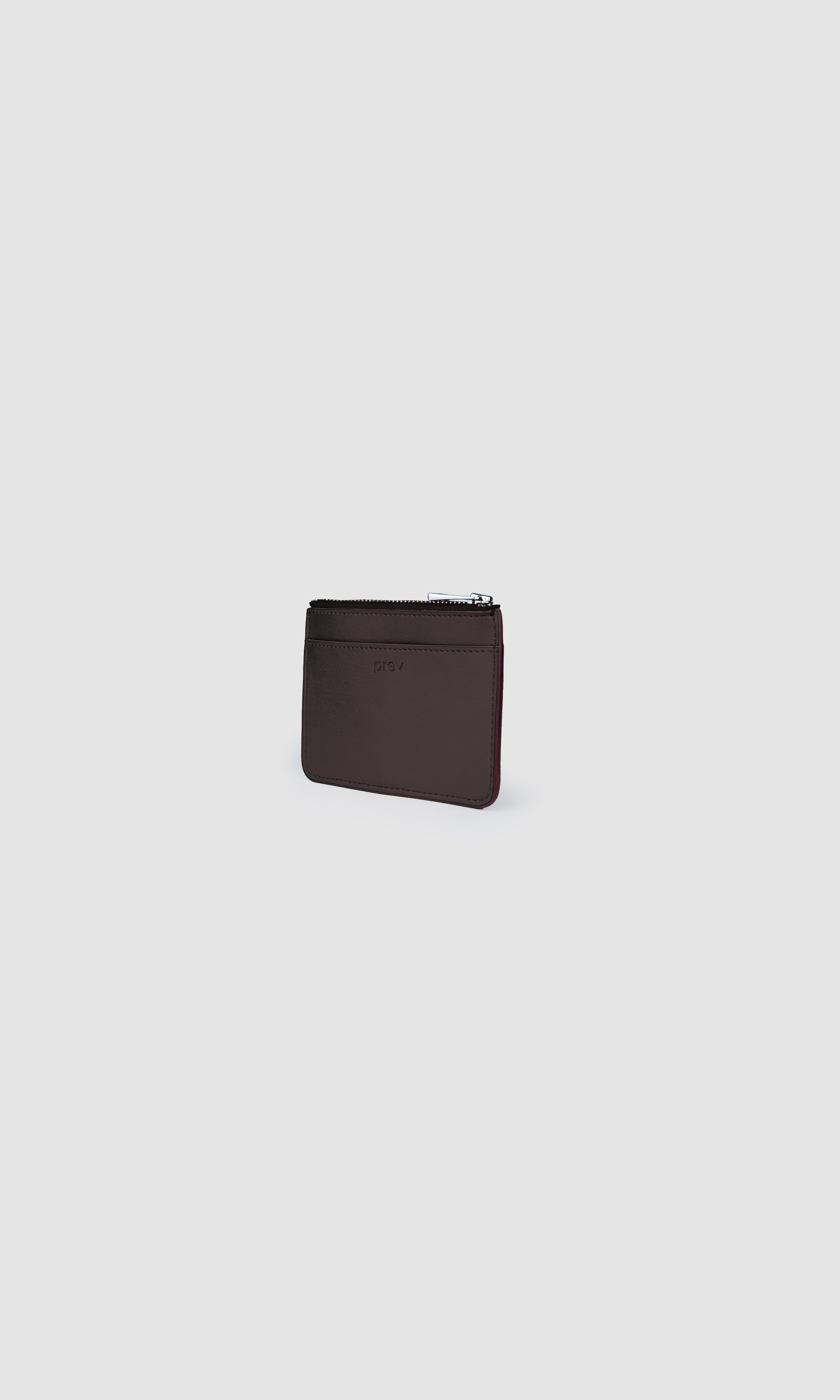 Vegan Apple Leather Card Holder for Men & Women - Eco-Friendly Brown Wallet for Credit Cards & ID - Perfect for Travel, Work, and Everyday Use