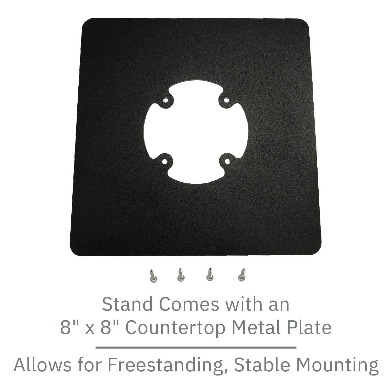 Freestanding Swivel & Tilt Stand for Ingenico IPP310/315/320/350 Payment Terminals - Adjustable Countertop POS Display for Retail Stores & Restaurants