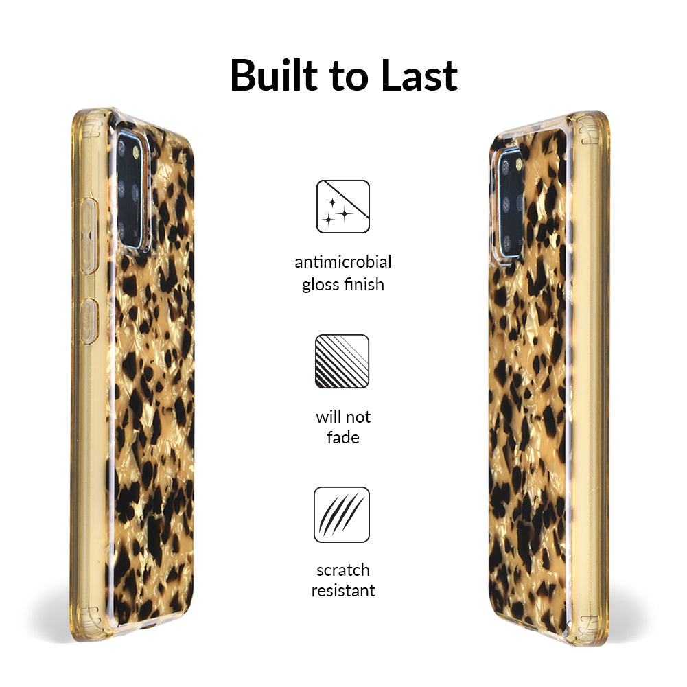 Samsung Galaxy Phone Case - Blonde Tortoise Shell Design - Protective & Stylish Cover for Everyday Use & Travel