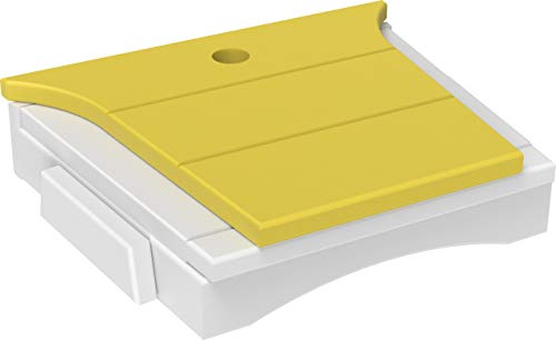 Yellow on White