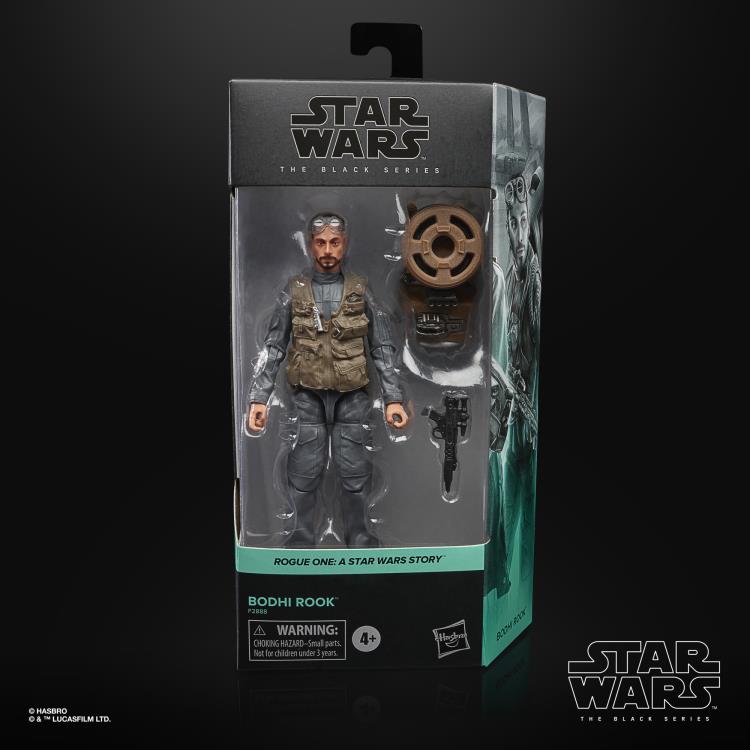 Star Wars The Black Series Bodhi Rook Rogue One Action Figure - 6-Inch Collectible Toy for Fans & Display, Perfect for Gifts & Movie-Themed Decor