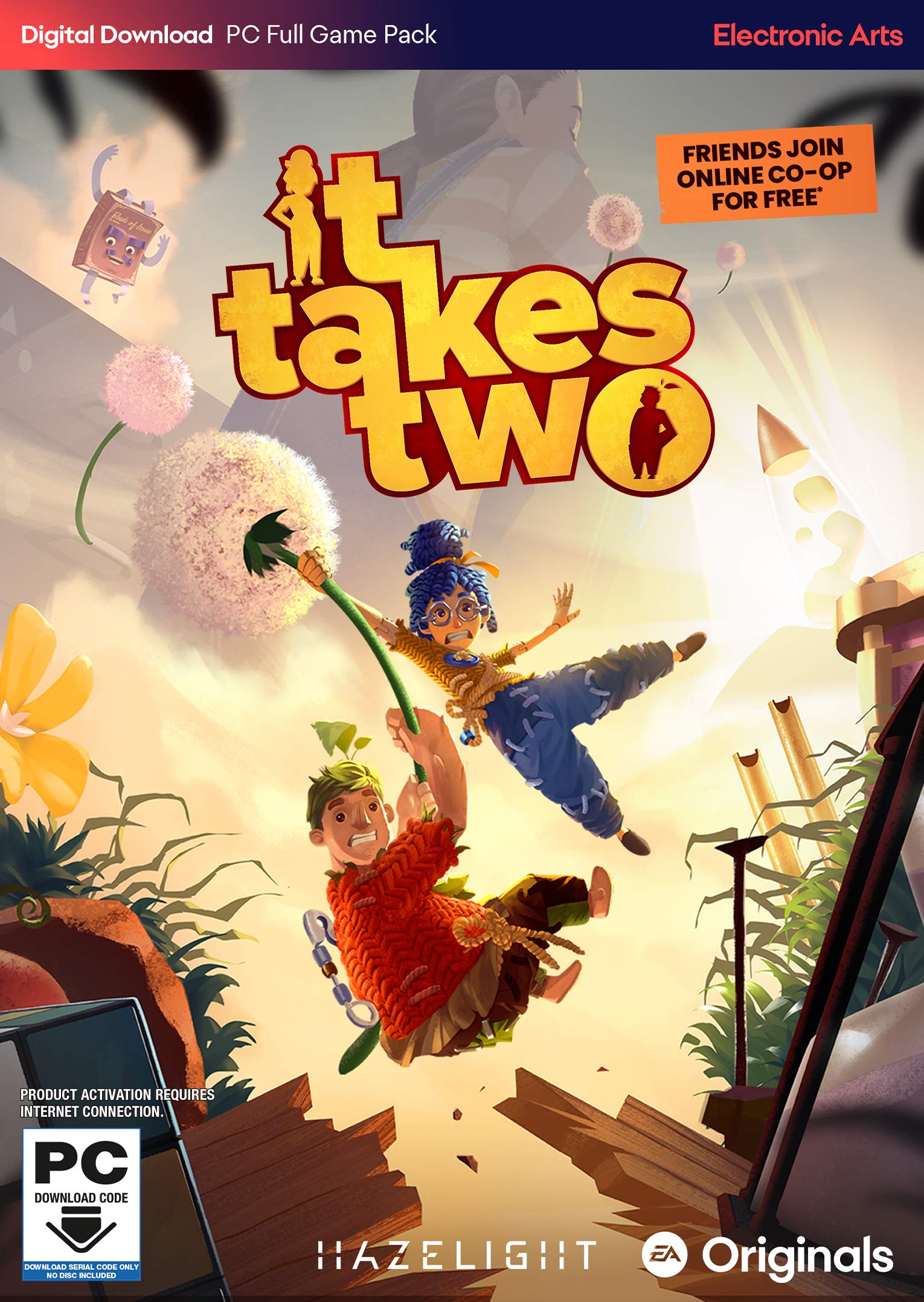 It Takes Two Standard Edition - PC Origin Online Game Code | Co-op Adventure Game for Couples & Friends