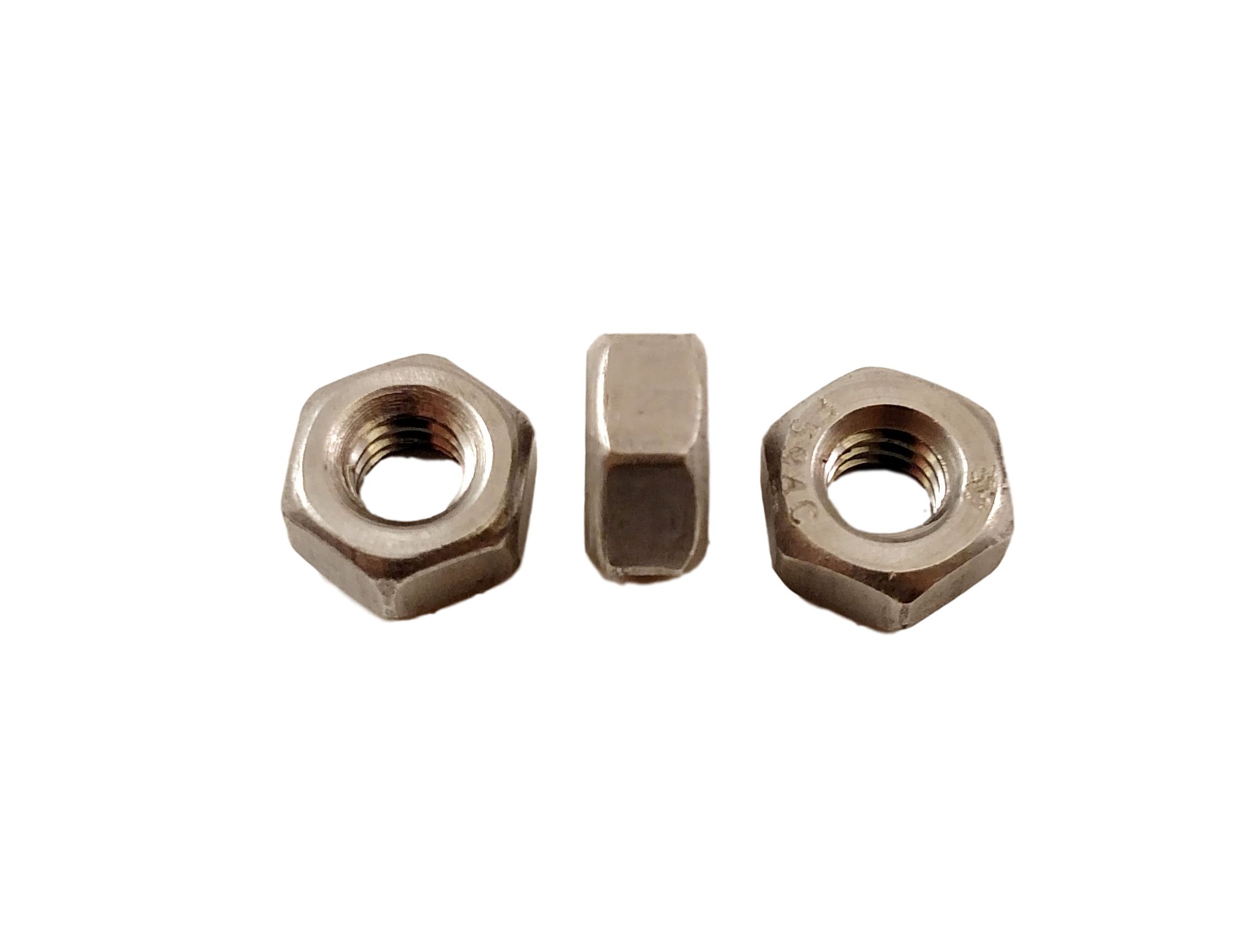 1/4-20 Hex Nuts 304 Stainless Steel - USS Coarse Thread (100 Pack) - Durable & Corrosion-Resistant for DIY Projects, Furniture Assembly, and Automotive Repairs