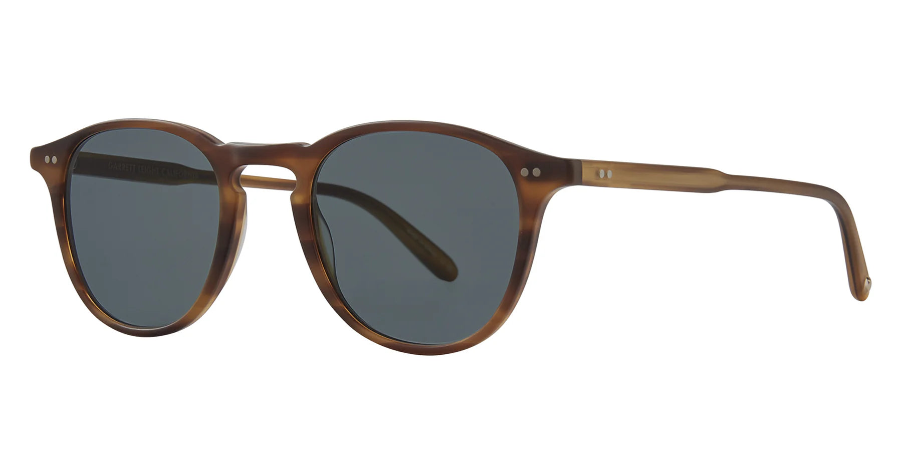 Garrett Leight Hampton 2001 MSDT/SFBS SF Bluesmoke Sunglasses - Classic Aviator Style for Men & Women - Perfect for Outdoor Activities, Travel, and Fashion