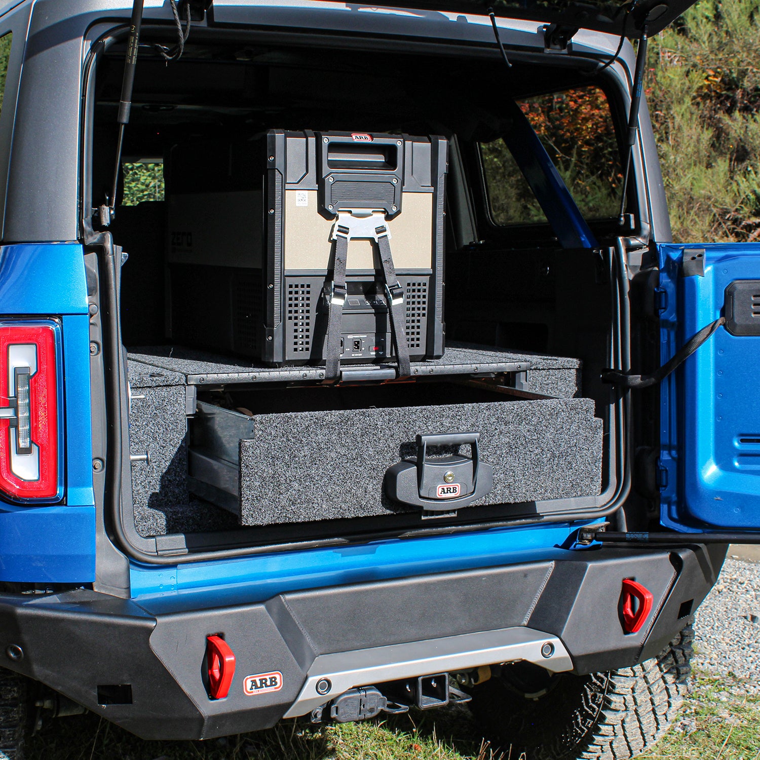 ARB Outback Drawer Kit for 2021-2023 Ford Bronco 4 Door - Heavy Duty Storage Solution for Camping, Off-Roading & Outdoor Adventures