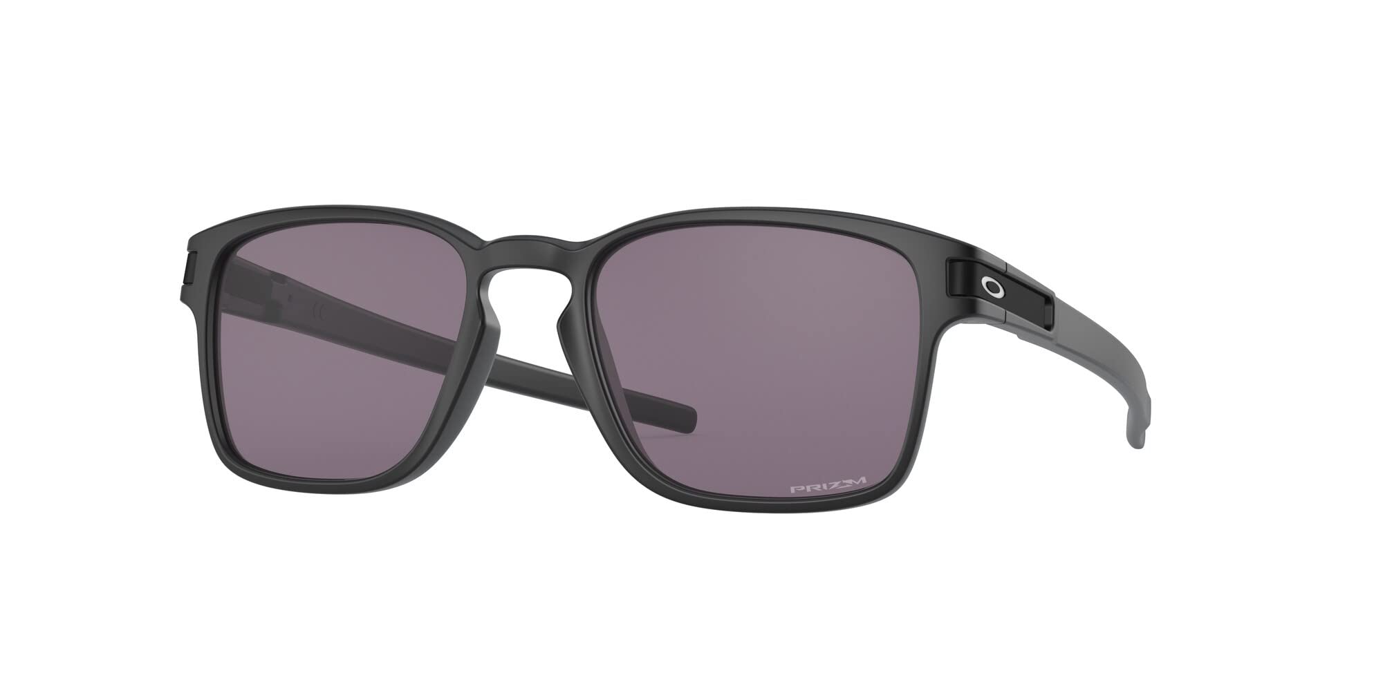 Oakley Men's Oo9358 Latch Square Low Bridge Fit Rectangular Sunglasses - Polarized UV Protection for Driving, Running & Outdoor Sports