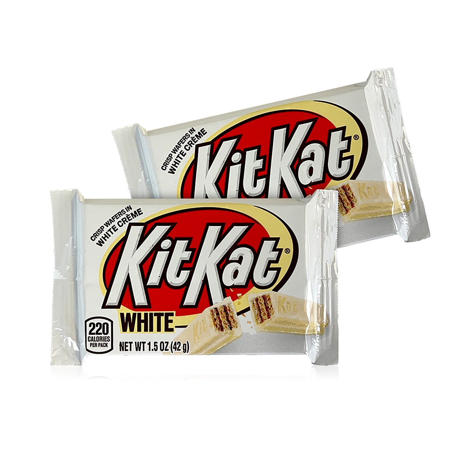 Hershey's Kit Kat White Chocolate Bars - 24 Count Box | Perfect for Snacking, Gifts & Party Favors
