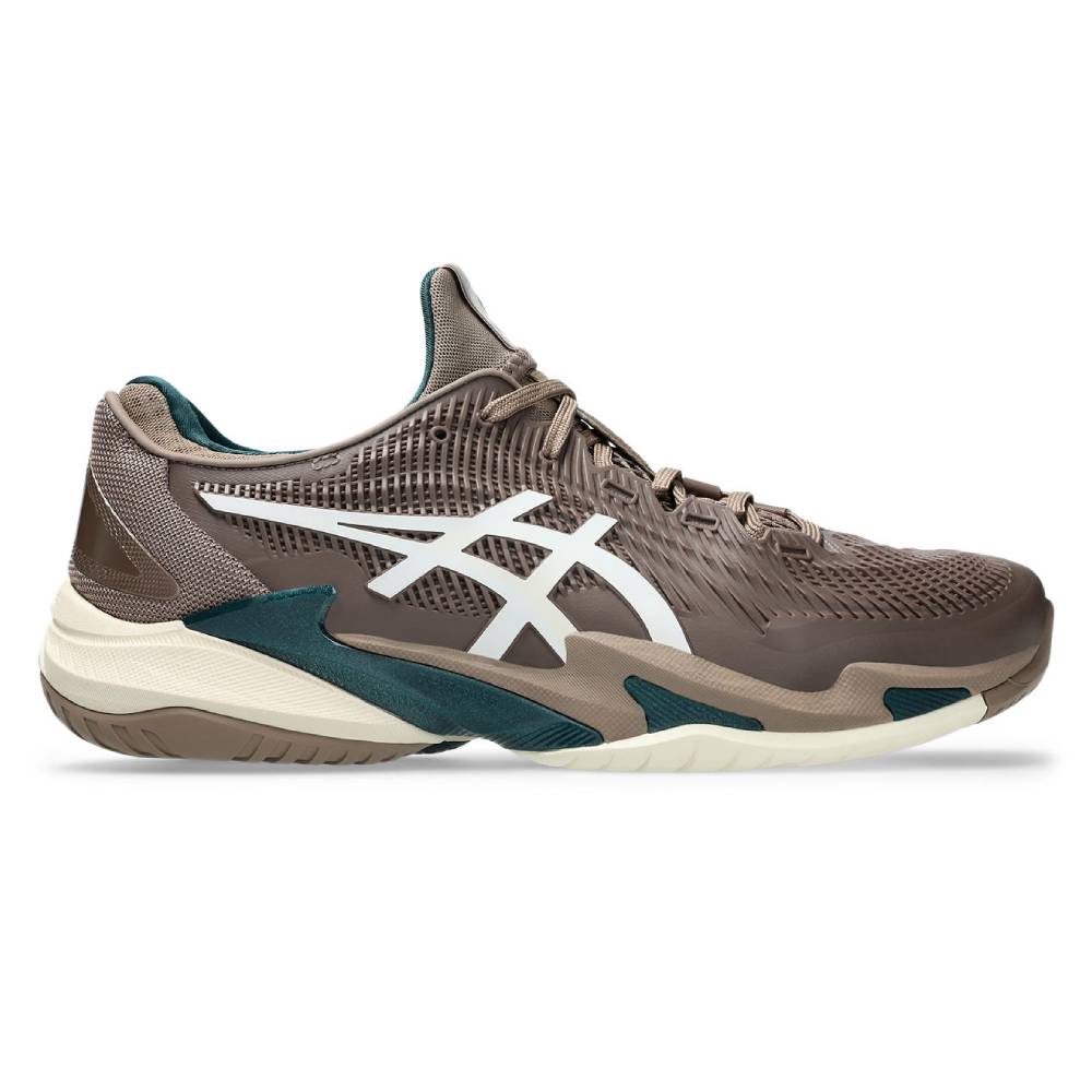 ASICS Court FF 3 Men's Tennis Shoes - Lightweight Performance Tennis Shoes for Men in Taupe Grey/White - Perfect for Hard Court Play & Competitive Matches