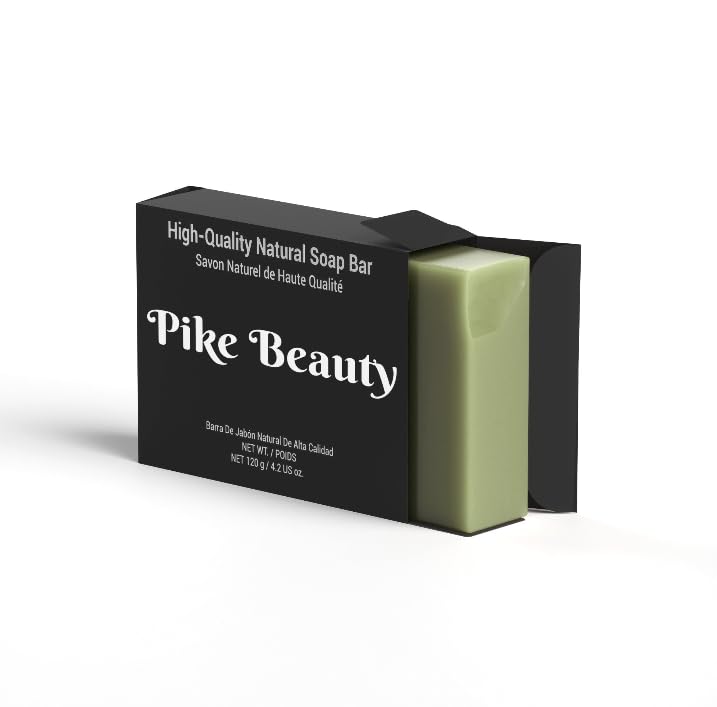 Organic Basil Soap for Face & Body - Natural Handmade Soap with Basil Essential Oil for Acne, Oily Skin & Relaxation - Perfect for Spa, Bath & Gift Giving