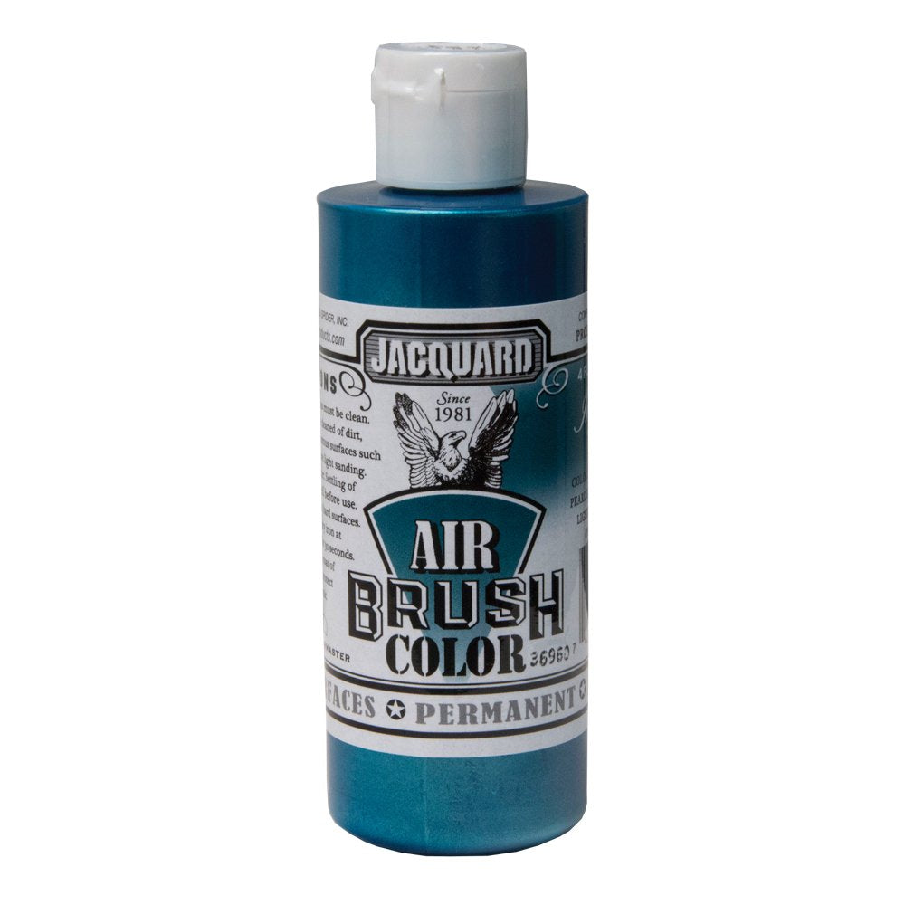 JACQUARD Airbrush Color Iridescent Series - Premium Metallic Paint for Art, Crafts & DIY Projects - Perfect for Canvas, Fabric, and Mixed Media Artwork