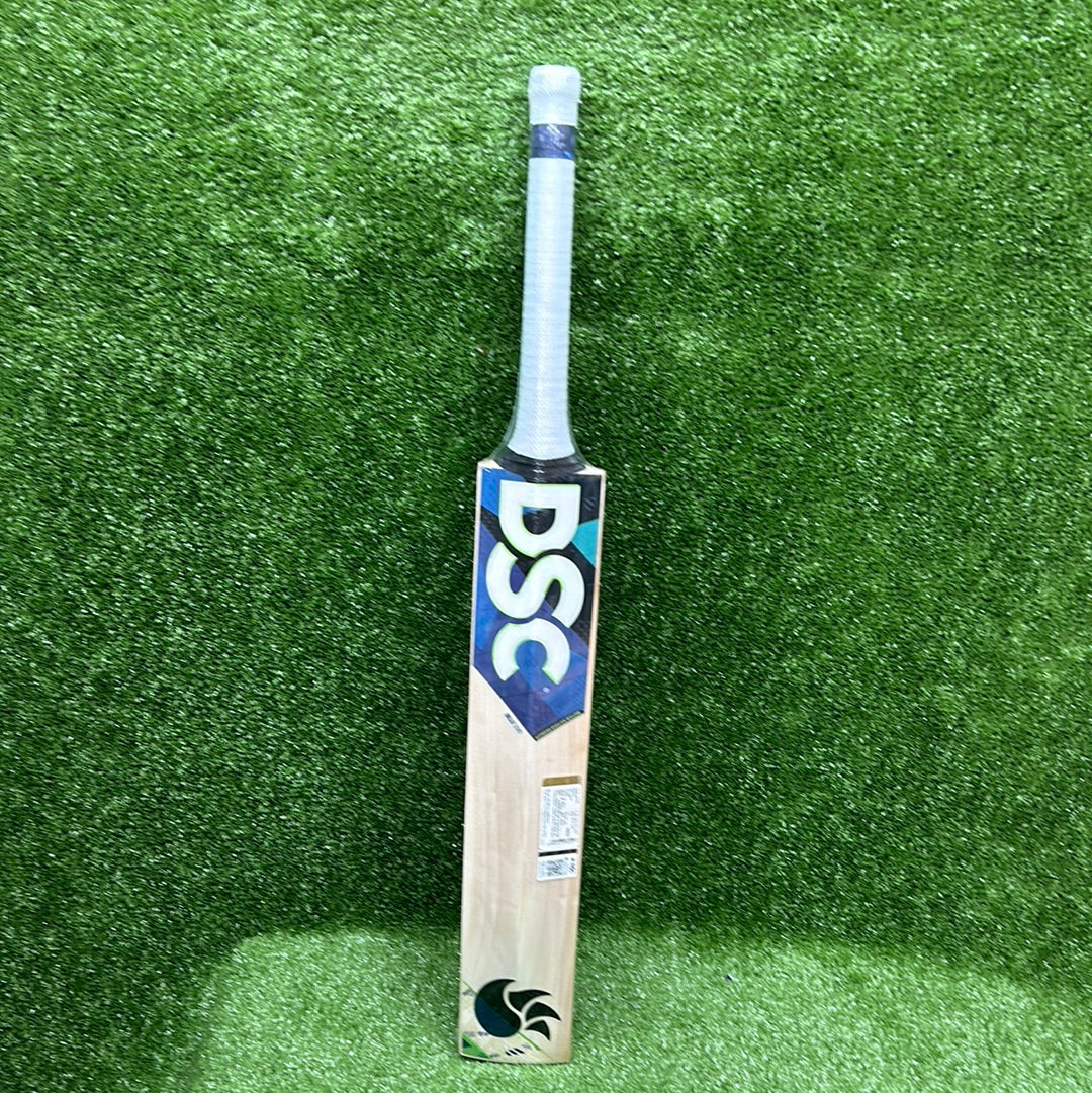 DSC Blu 330 Youth Harrow English Willow Cricket Bat - Premium Cricket Equipment for Junior Players - Perfect for Practice, Matches & Training Sessions