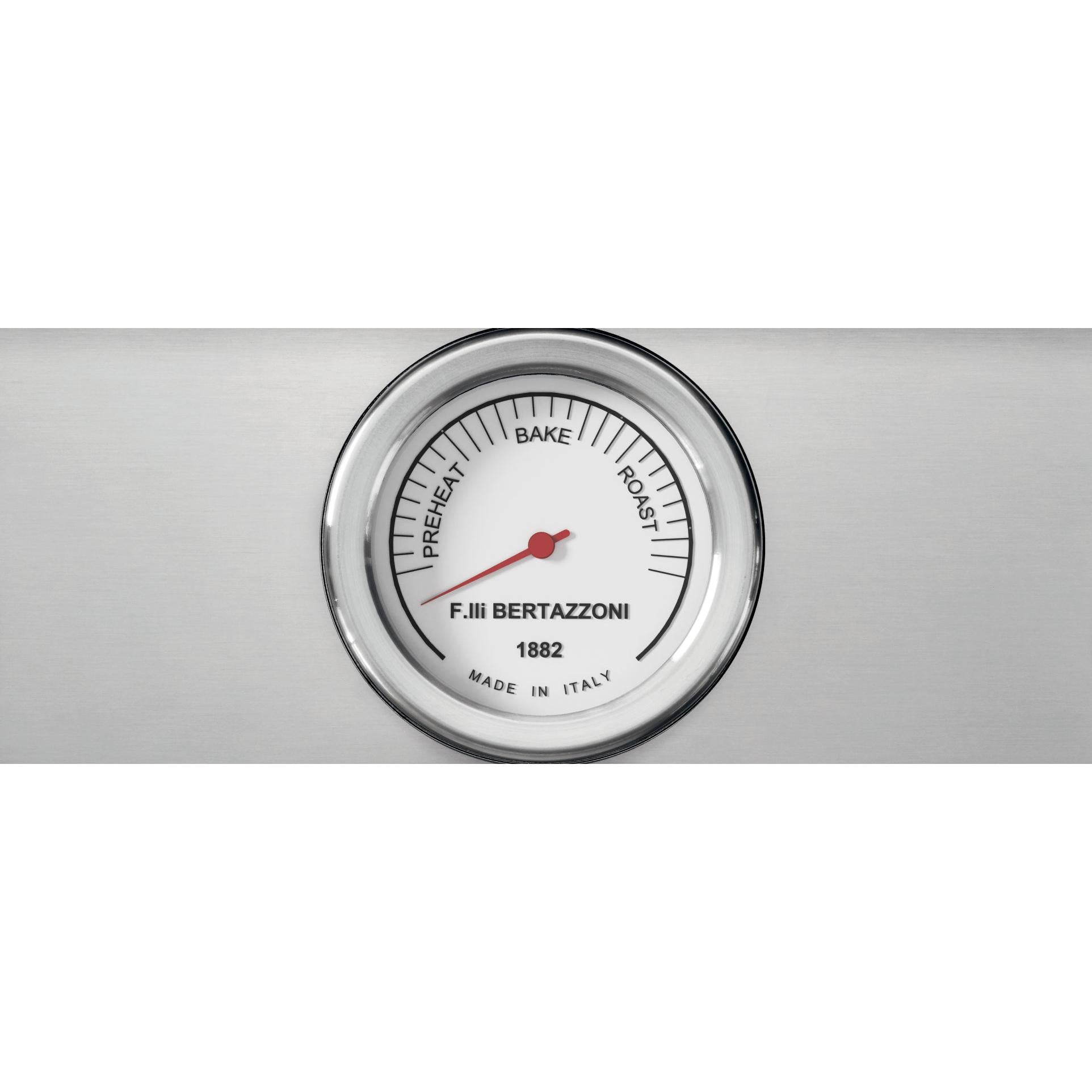 Bertazzoni 48 Inch Freestanding Dual Fuel Range with Griddle - MAS486GDFMNEV - Professional Gas & Electric Oven for Home Chefs - Perfect for Baking, Roasting & Large Family Cooking