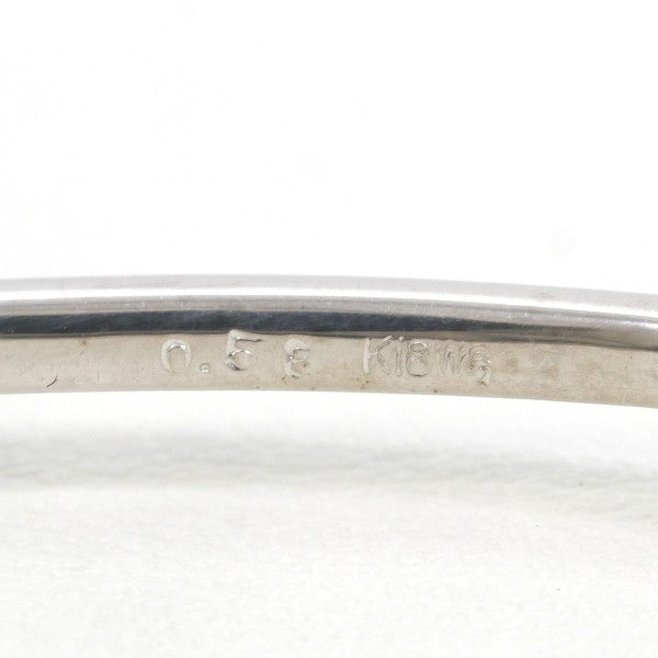 18K White Gold Diamond Bangle Bracelet for Women - Elegant Luxury Jewelry Gift for Anniversary, Wedding & Special Occasions