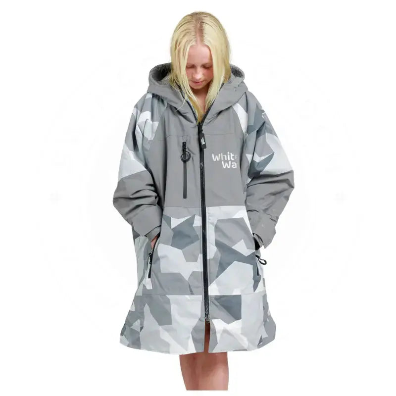 Kids Swimming Robe with Hood - Waterproof Unisex Swim Cover Up for Boys & Girls - Perfect for Beach, Pool, and Outdoor Water Activities