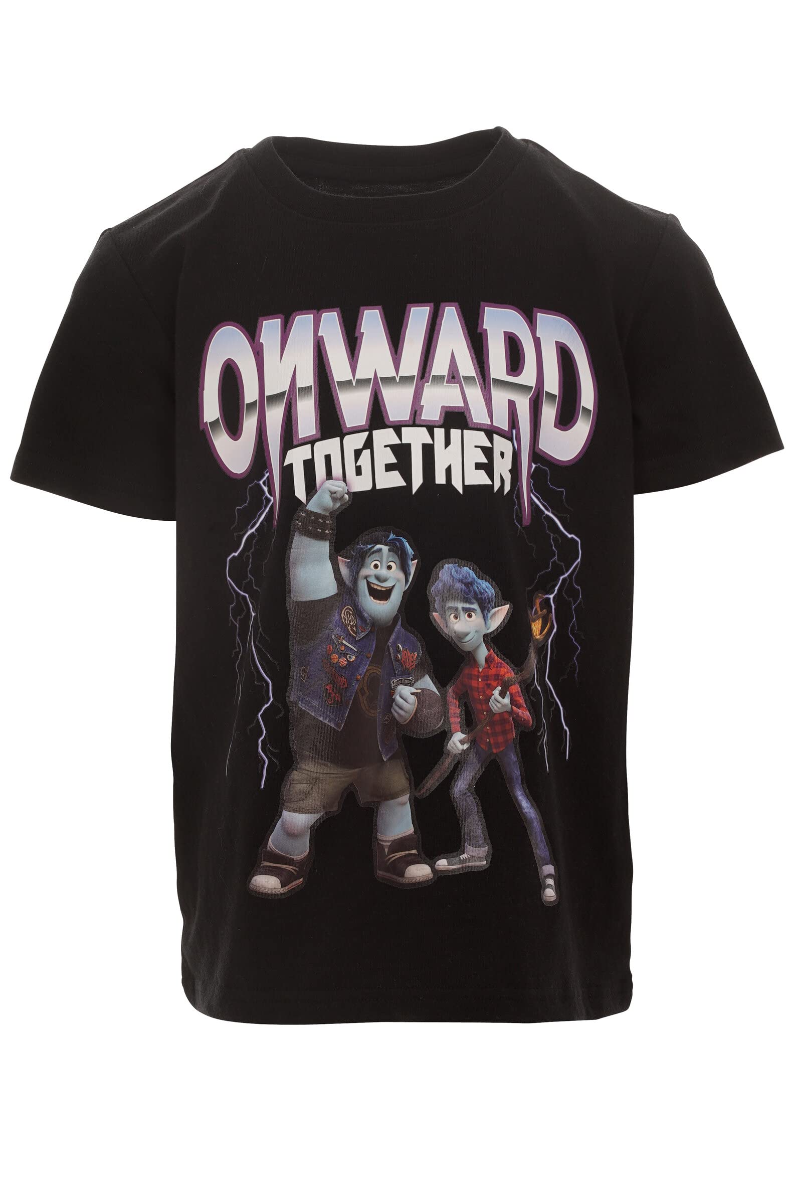 Disney Pixar Onward Boys Short Sleeve Graphic T-Shirt - Soft Cotton Tee for Kids & Toddlers - Perfect for Birthday Gifts, Movie Nights & Family Outings