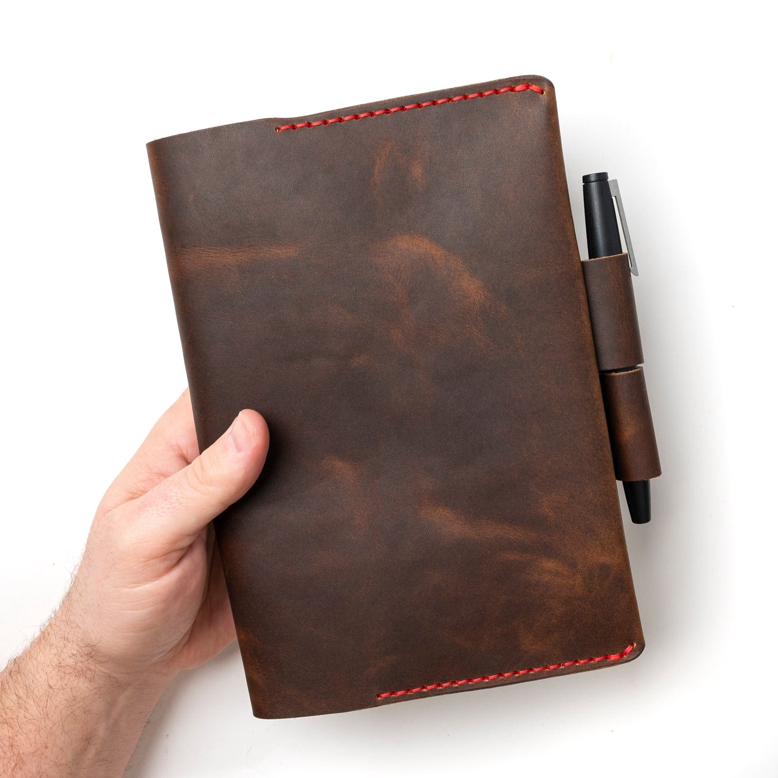 Premium Leather Leuchtturm1917 A5 Notebook Cover - Handmade Genuine Leather Journal Cover for Bullet Journaling, Note Taking & Daily Planning - Perfect Gift for Writers & Professionals