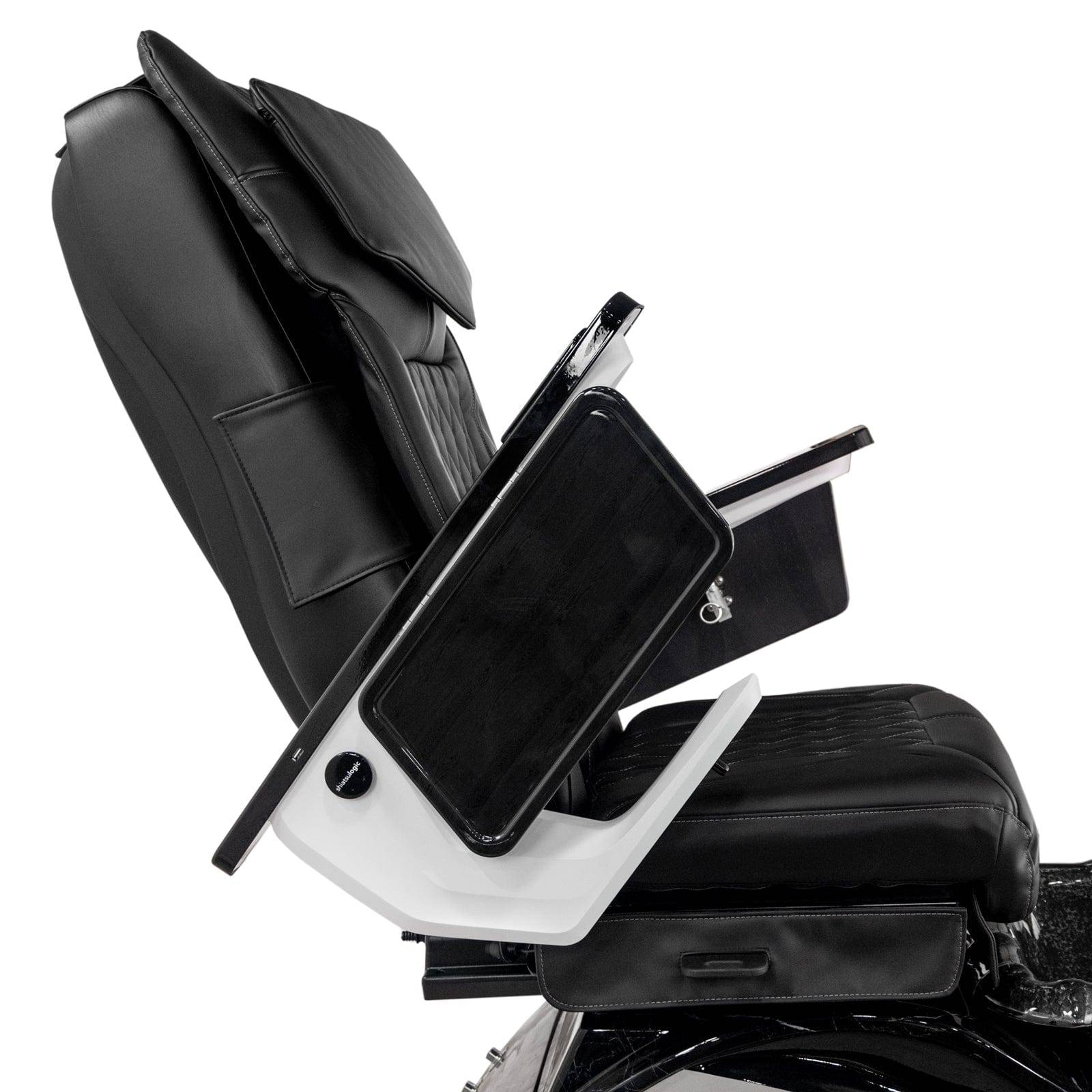 Professional DIAMOND DX Pedicure Chair for Salon & Spa - Electric Massage Nail Care Station with Adjustable Height & Footrest - Perfect for Manicure, Pedicure & Nail Treatments