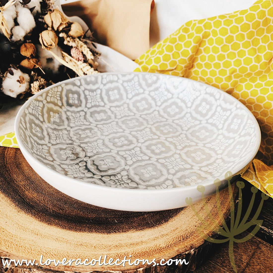 65% Off Clearance Sale - Assorted Pattern Pasta Dishes Set | Durable Ceramic Dinner Plates for Pasta, Salad & Dessert | Perfect for Italian Restaurants, Family Dinners & Party Serving