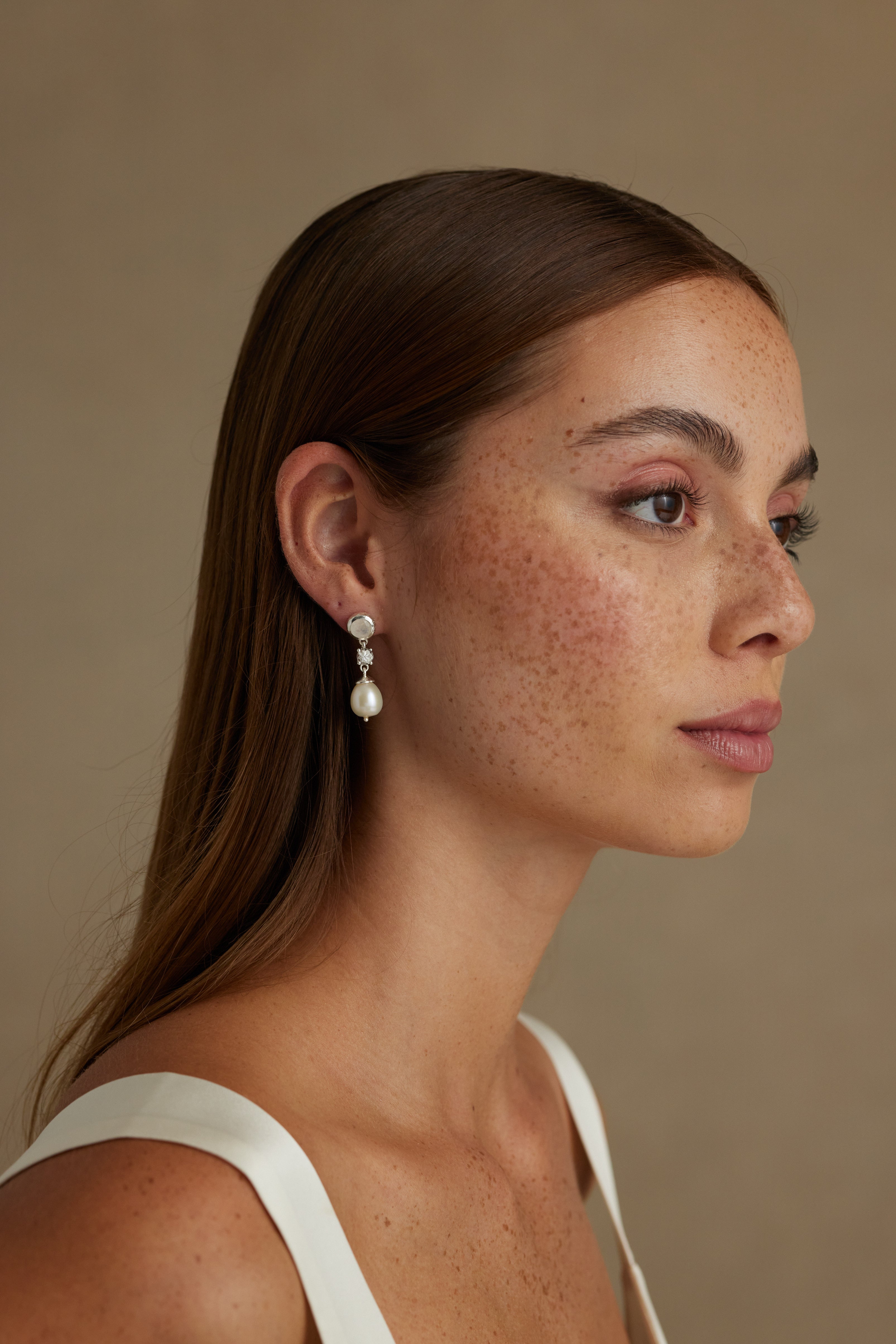 Daphne Silver Earrings for Women - Elegant Sterling Silver Stud Earrings | Perfect for Everyday Wear, Gifts & Special Occasions