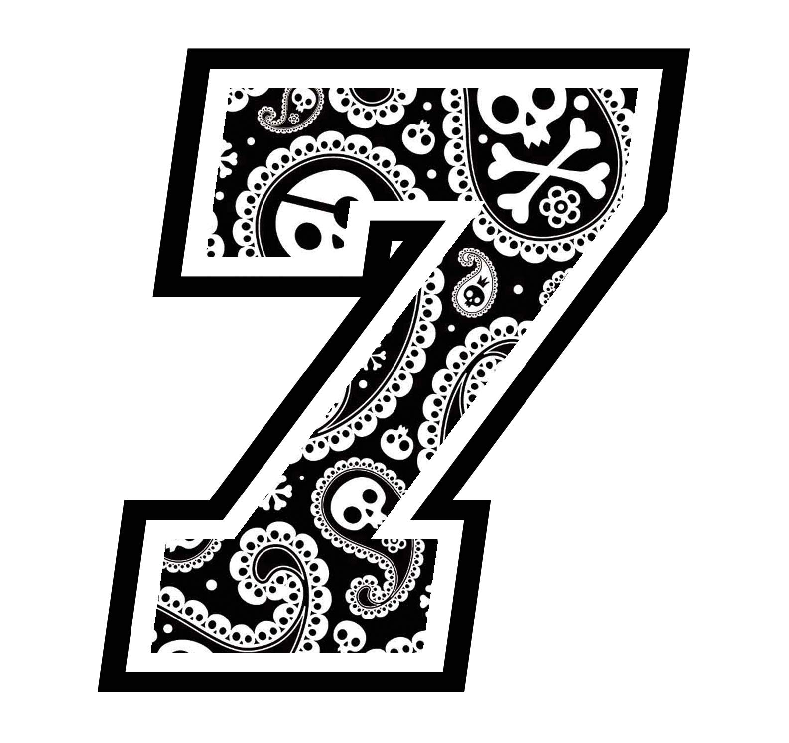 Motorcycle Race Number Stickers 8-14cm - Skull, Henna Flowers, Black & White Smile Designs - Durable Vinyl Decals for Motocross, Track, Auto, Bike | Perfect for Helmets, Bikes & Racing Gear