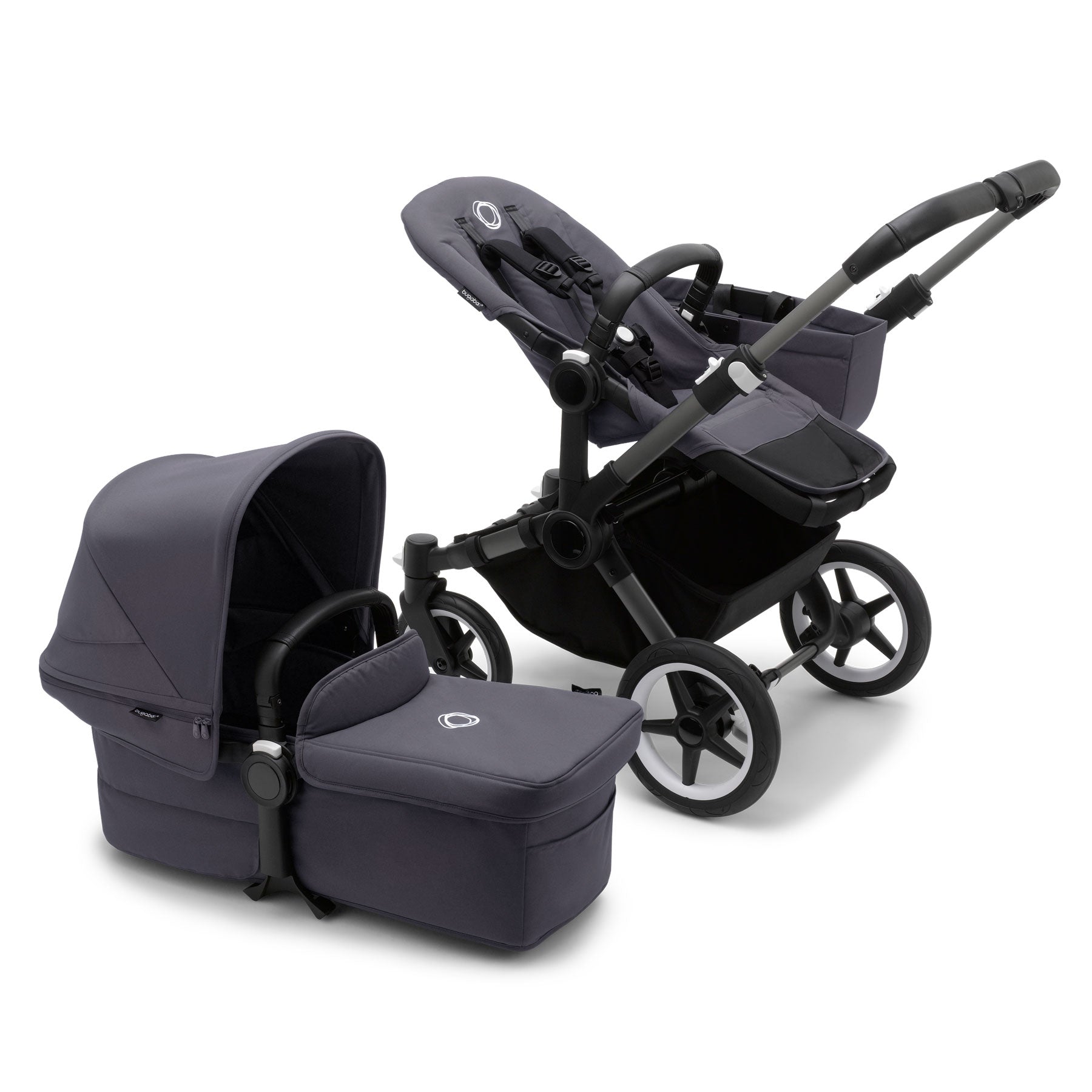 Bugaboo Donkey 5 Mono Complete Stroller - Lightweight Compact Baby Stroller with Adjustable Seat | Perfect for City Walks, Travel & Everyday Use