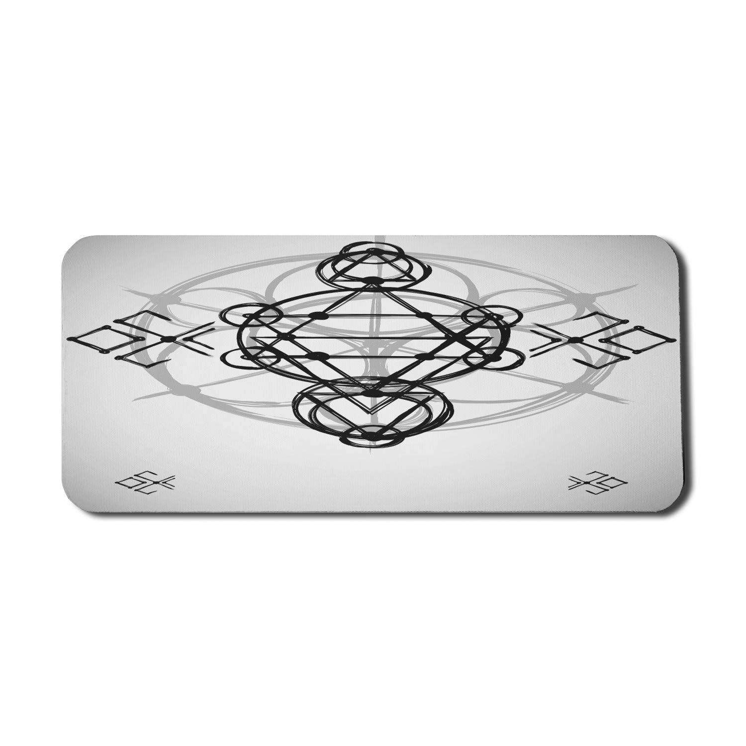 Ambesonne Geometric Computer Mouse Pad - Large 35