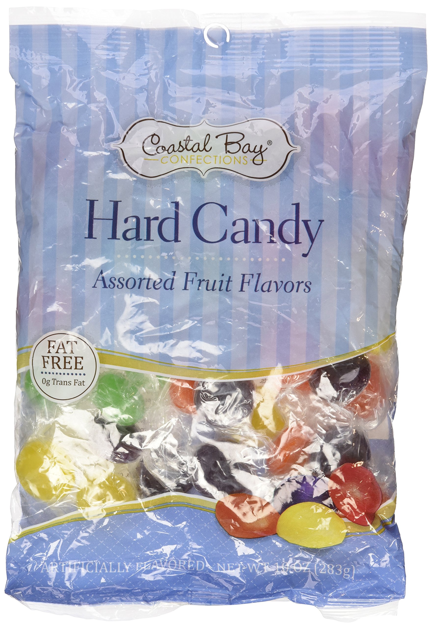 Coastal Bay Assorted Fruit Flavored Hard Candy - 10 Flavor Variety Pack (2 x 10 Oz Bags) | Bulk Individually Wrapped Candies for Parties, Office Snacks & Gift Baskets
