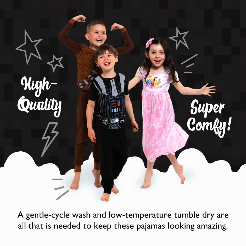 **Minecraft Boys' Pajama Set - Soft Cotton Sleepwear for Kids - Perfect for Bedtime & Sleepovers**