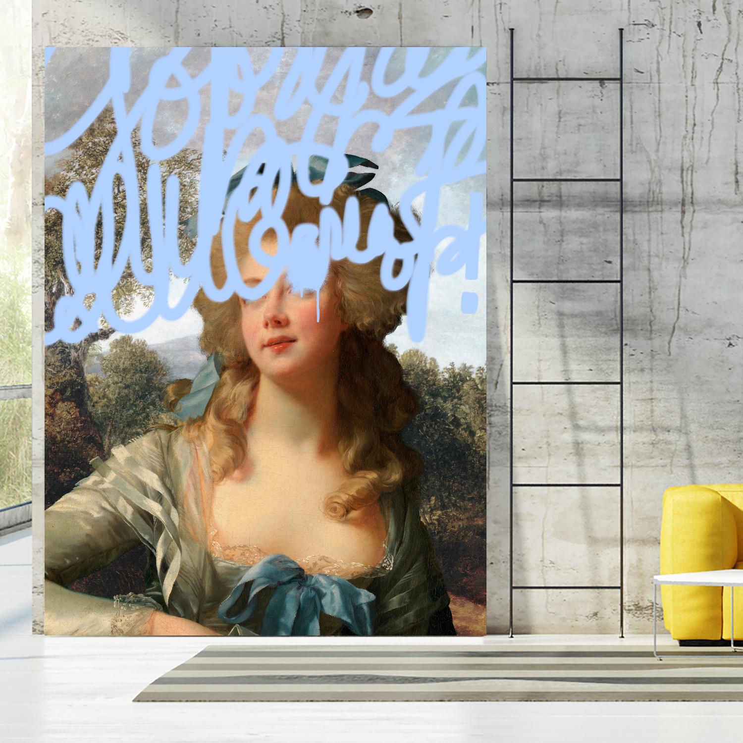 Concealed Portrait III - Premium Wall Art for Home & Office Decor - Perfect for Living Room, Bedroom, and Workspace