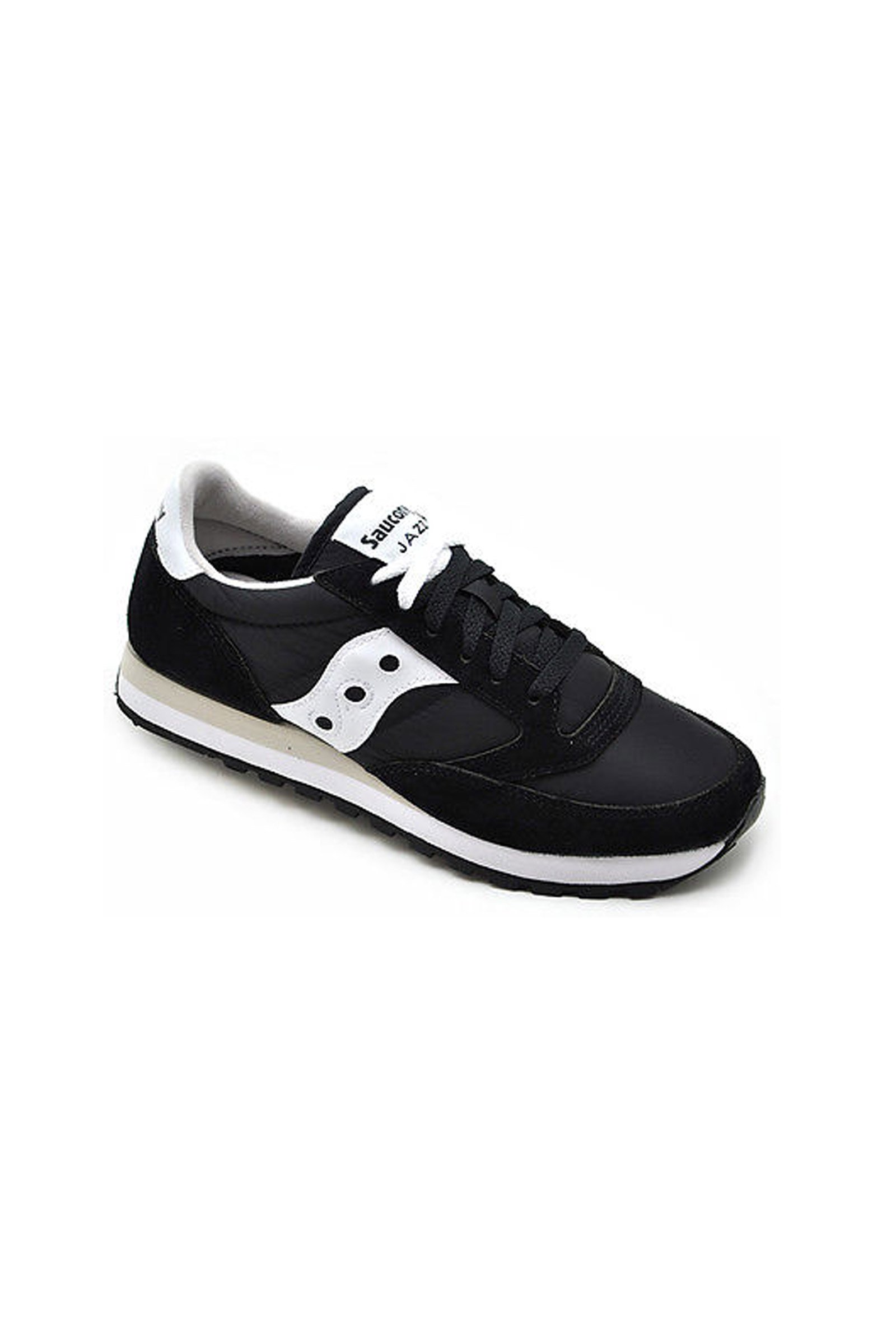 Saucony Men's Jazz Original Vintage Running Sneakers - Black (Nero) Size 7.5 US | Classic Retro Athletic Shoes for Jogging, Gym Workouts & Casual Streetwear Fashion