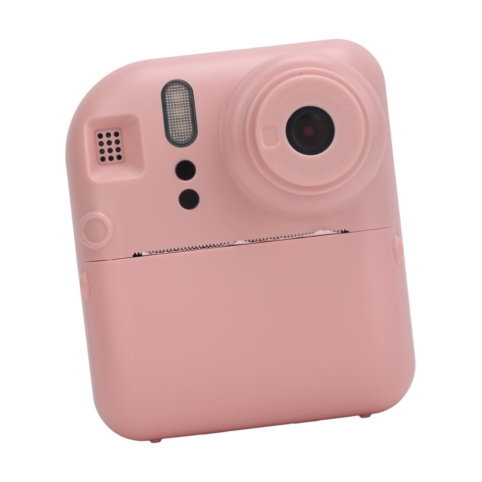 Instant Print Camera for Kids - 2.4 Inch IPS Screen Digital Video Camera with Photo Printing (Pink) | Perfect Birthday Gift, Travel Companion & Creative Toy for Children