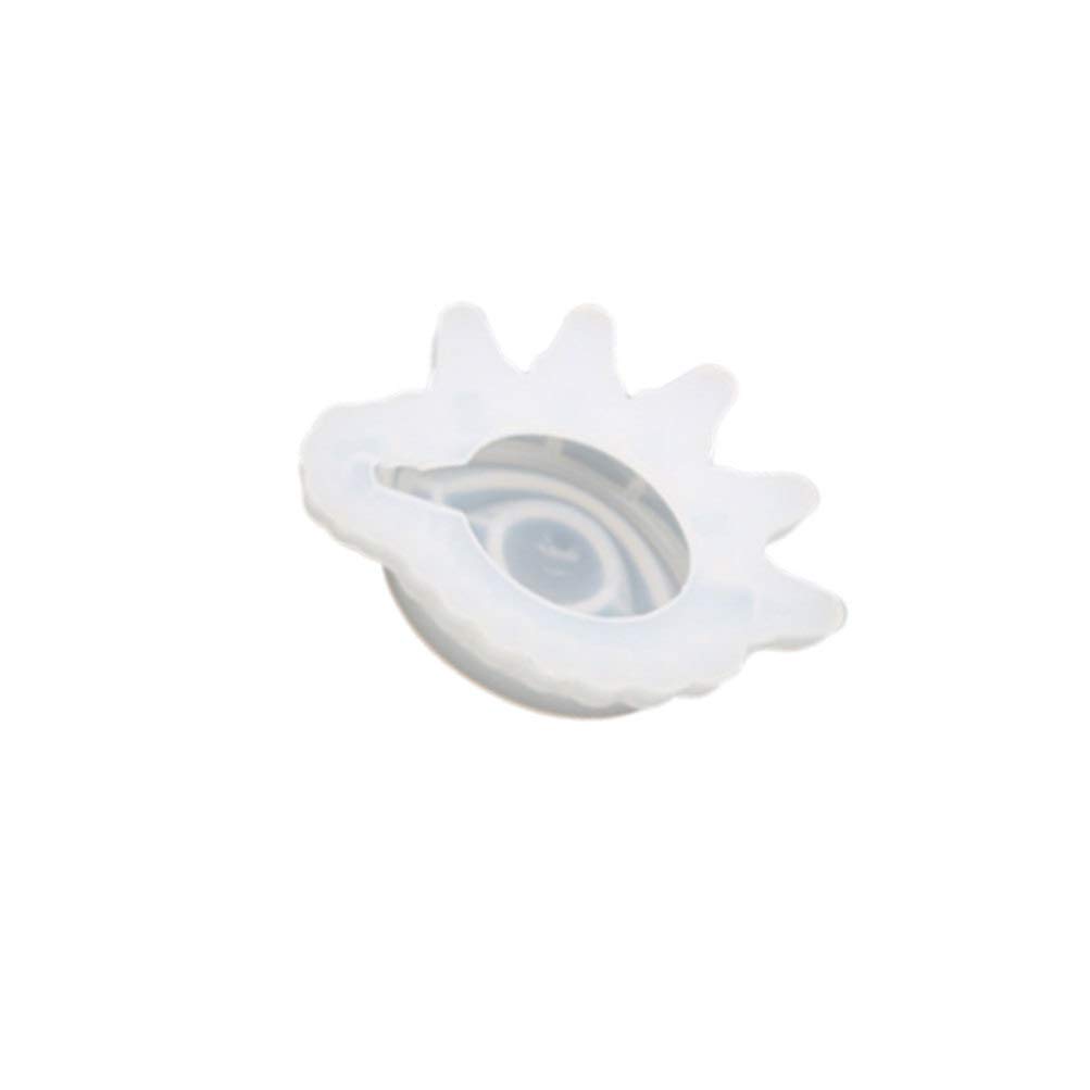 SUPVOX Silicone Candle Molds for DIY Jewelry Making - Resin, Concrete & Crystal Art Molds - Perfect for Handmade Necklaces, Earrings & Eyeball Crafts - Great for Home Decor, Gift Making & Creative Projects