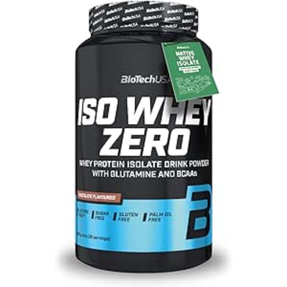 BioTechUSA Iso Whey Zero 908g - Premium Whey Protein Isolate Powder for Muscle Recovery & Growth - Ideal for Post-Workout, Gym & Fitness Enthusiasts