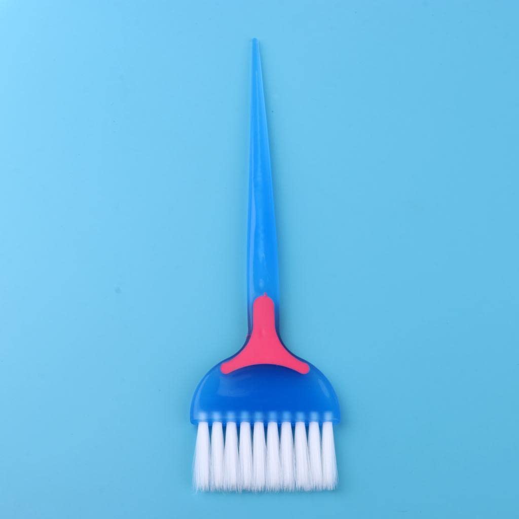 VMS INDIA 4 Colors Clear Hair Coloring Comb - Blue, Pink, Purple, Green - Professional Hair Dye Applicator for DIY Salon Highlights & Ombre at Home
