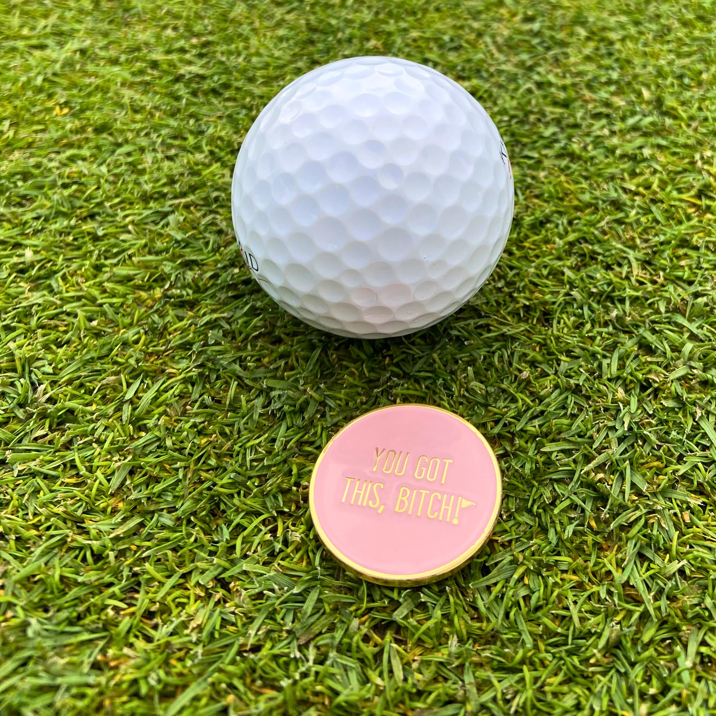 Birdie Girl Women's Magnetic Golf Ball Marker Hat Clip - Stylish Golf Accessories for Women | Perfect for Golf Bags, Hats & Gloves | Great Golf Gift for Women Players
